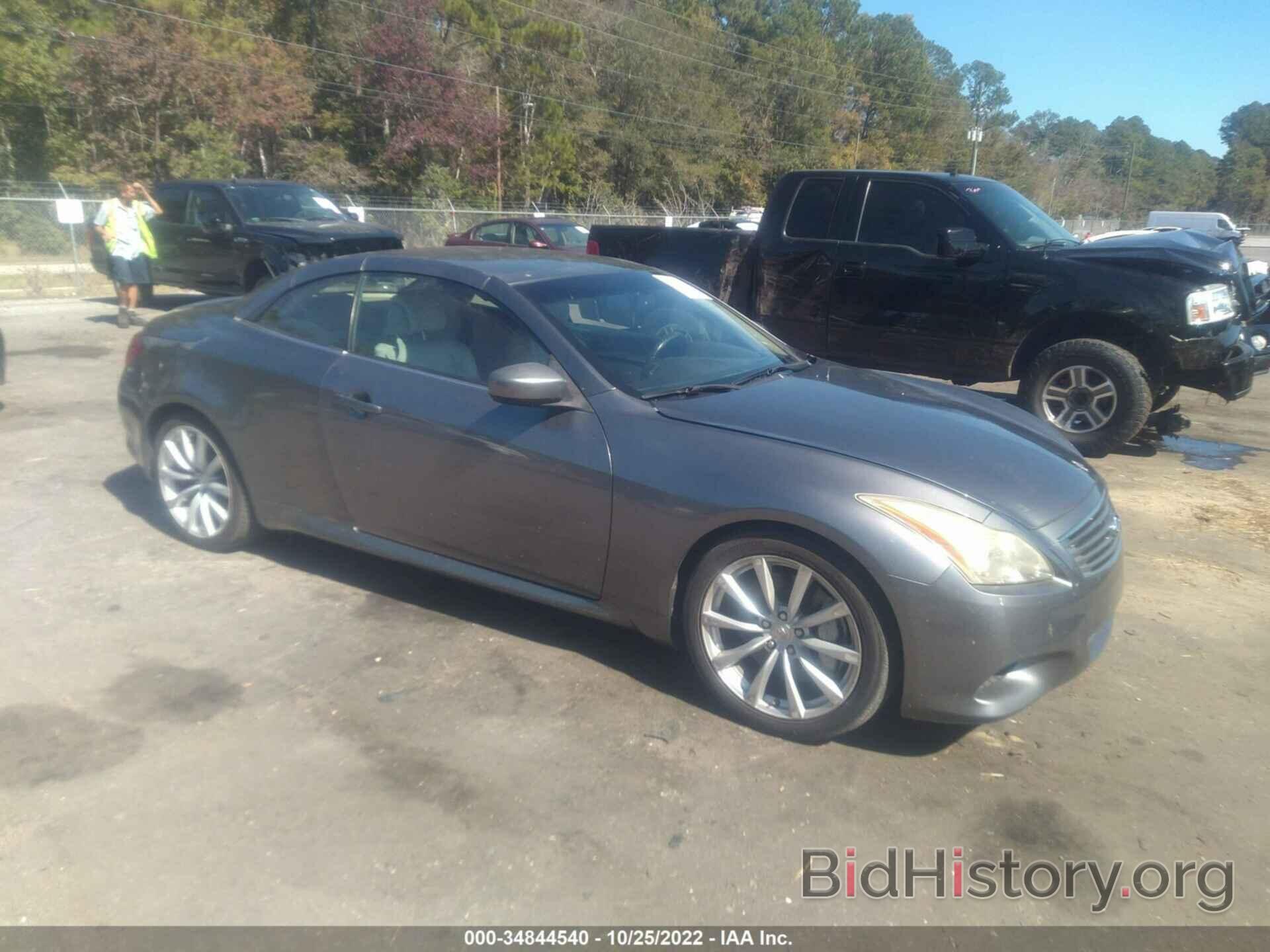 Photo JN1CV6FE5AM350273 - INFINITI G37 CONVERTIBLE 2010