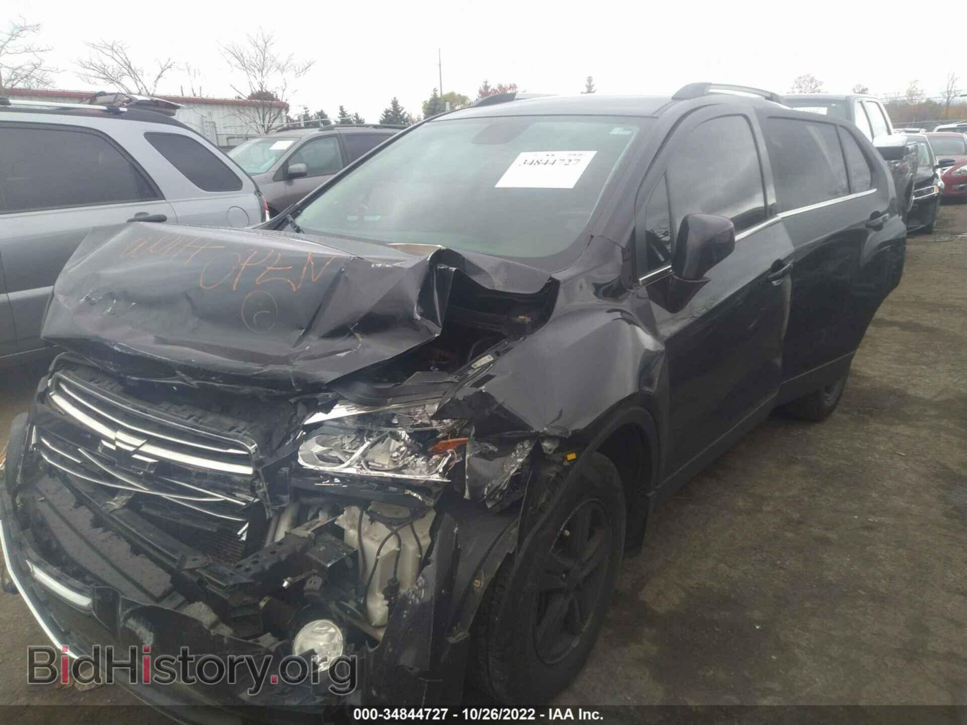 2016 CHEVROLET TRAX - VIN: KL7CJLSB6GB737922 - Фото 2