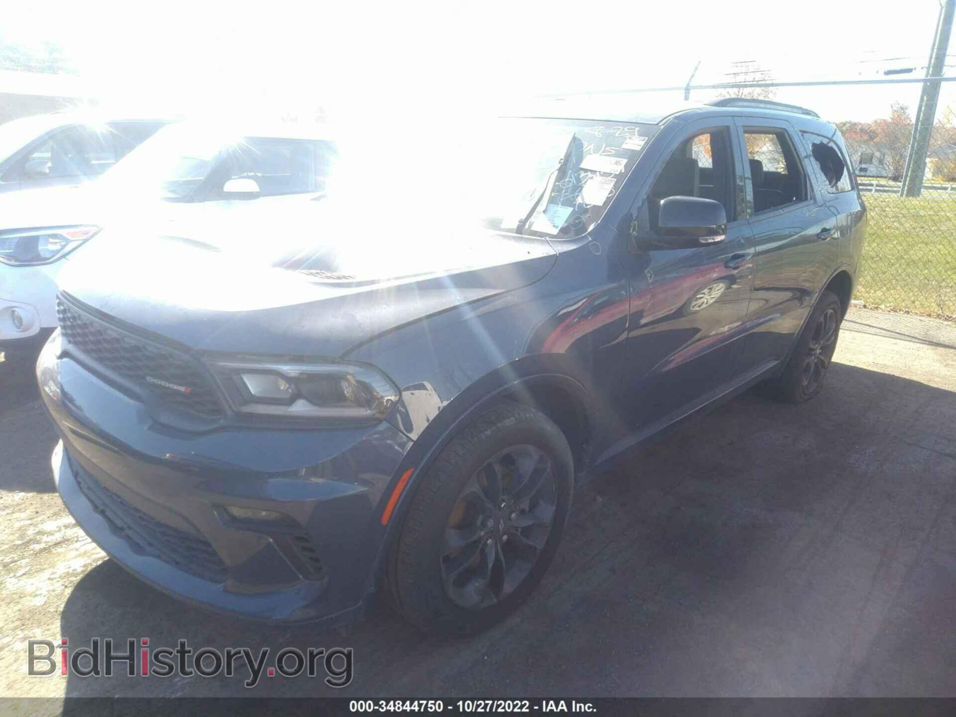 2021 DODGE DURANGO - VIN: 1C4RDJDG4MC697086 - Фото 2