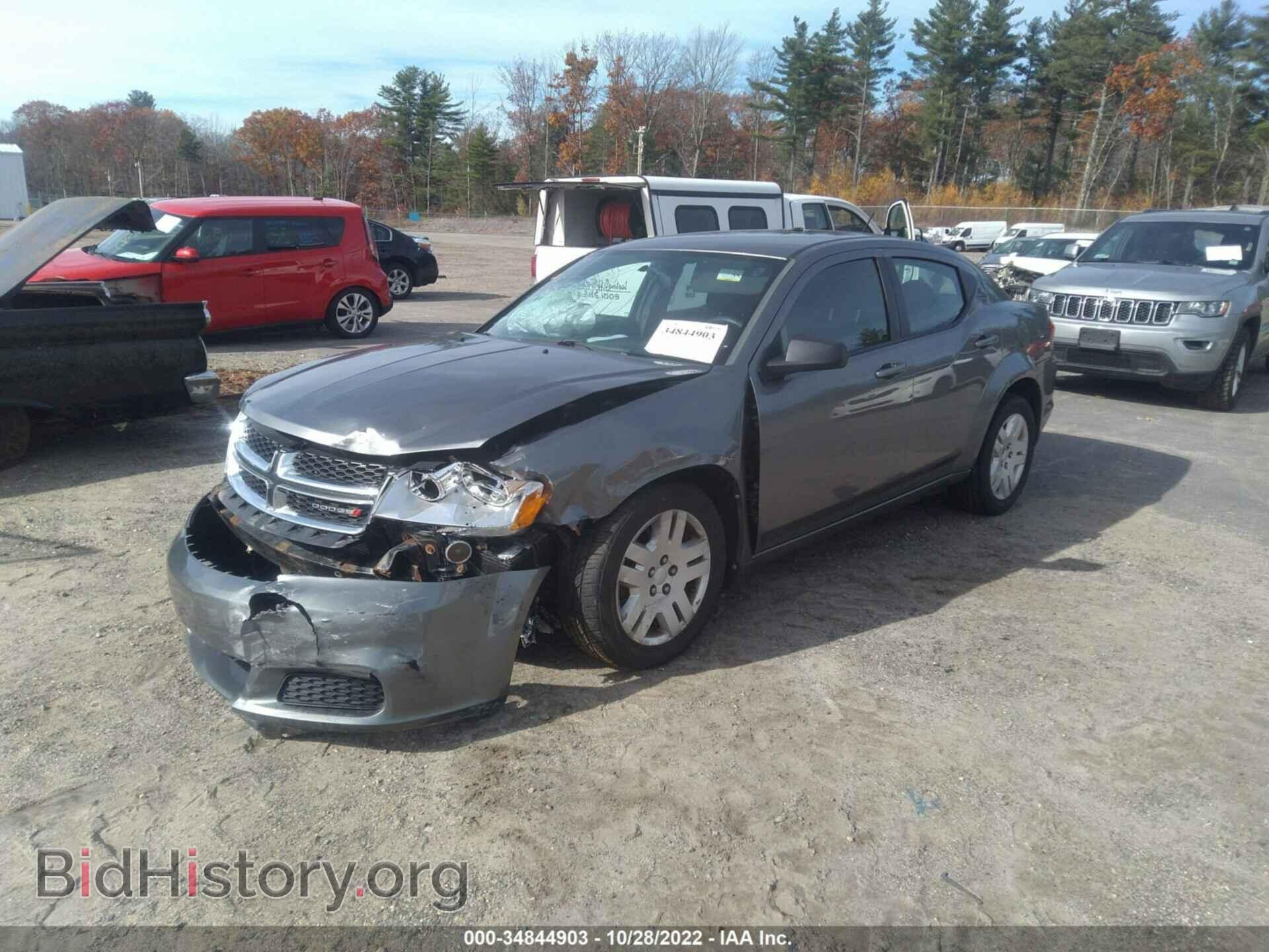 2013 DODGE AVENGER - VIN: 1C3CDZAG4DN749687 - Фото 2