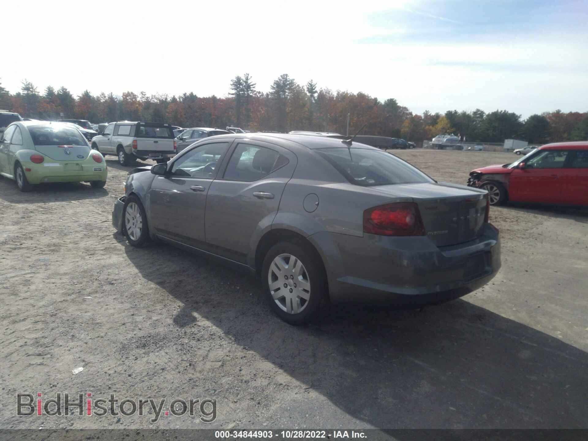 2013 DODGE AVENGER - VIN: 1C3CDZAG4DN749687 - Фото 3