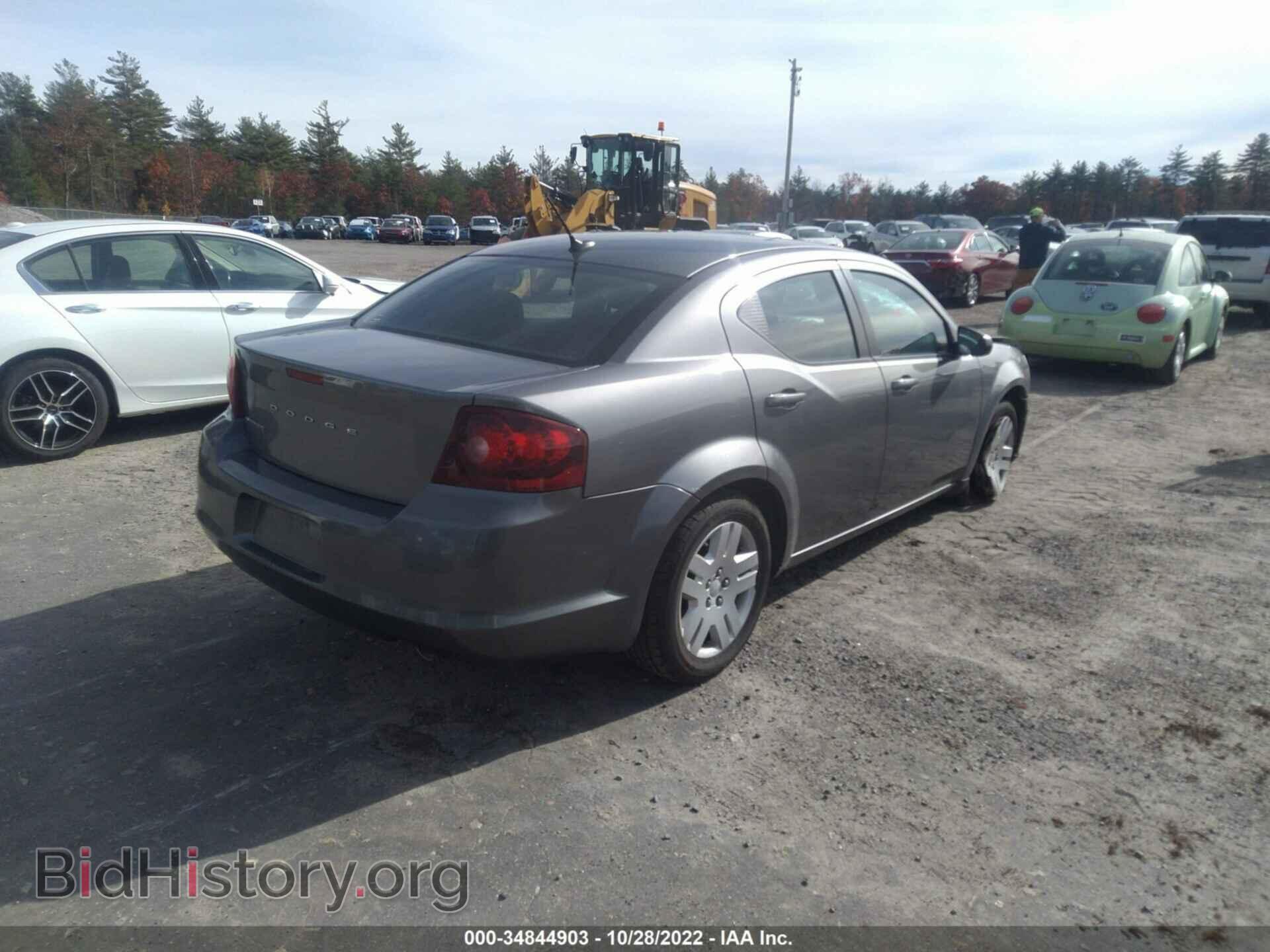 2013 DODGE AVENGER - VIN: 1C3CDZAG4DN749687 - Фото 4