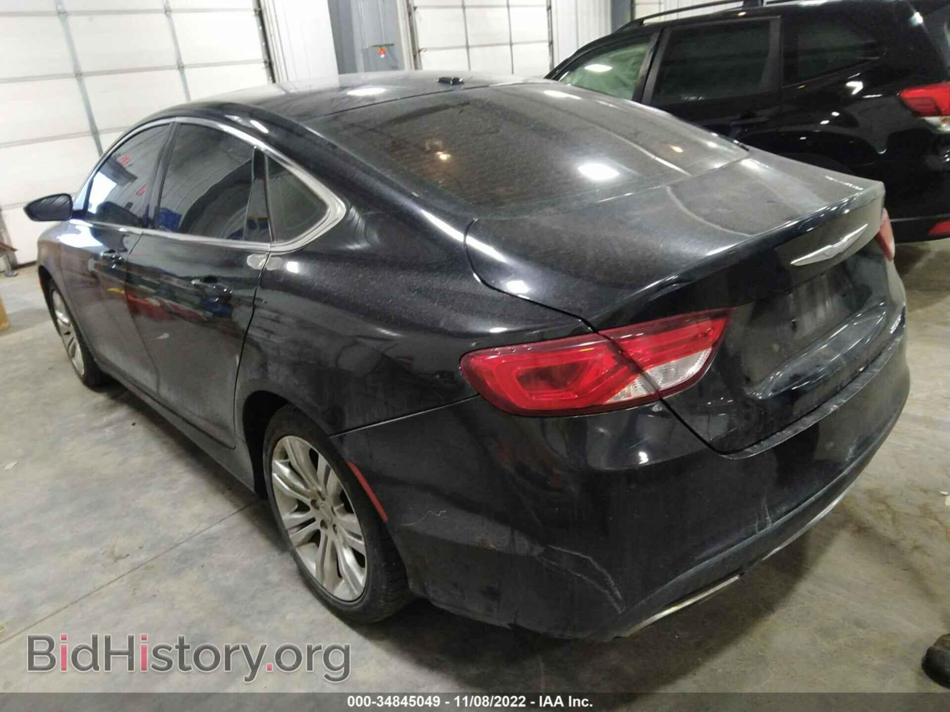 2016 CHRYSLER 200 - VIN: 1C3CCCAG3GN183347 - Фото 3