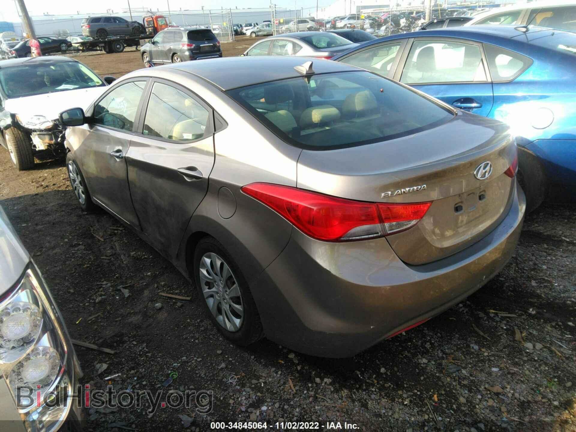 2012 HYUNDAI ELANTRA - VIN: 5NPDH4AE8CH140302 - Фото 3