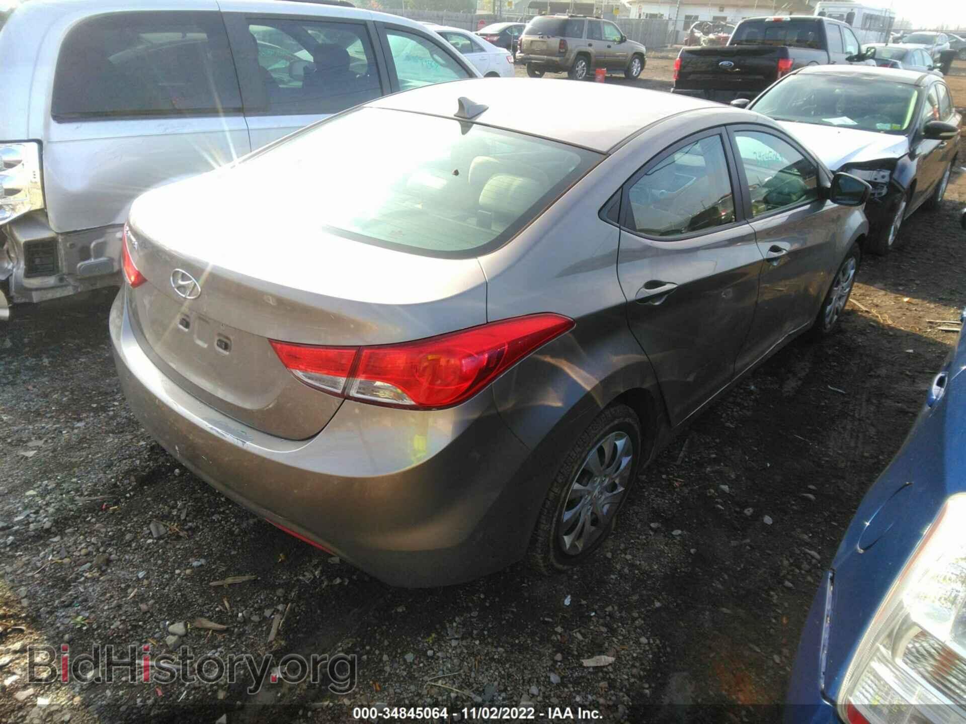 2012 HYUNDAI ELANTRA - VIN: 5NPDH4AE8CH140302 - Фото 4