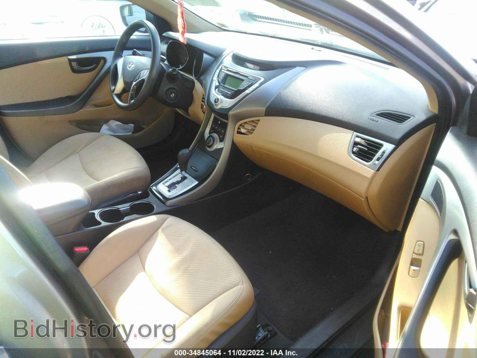 2012 HYUNDAI ELANTRA - VIN: 5NPDH4AE8CH140302 - Фото 5