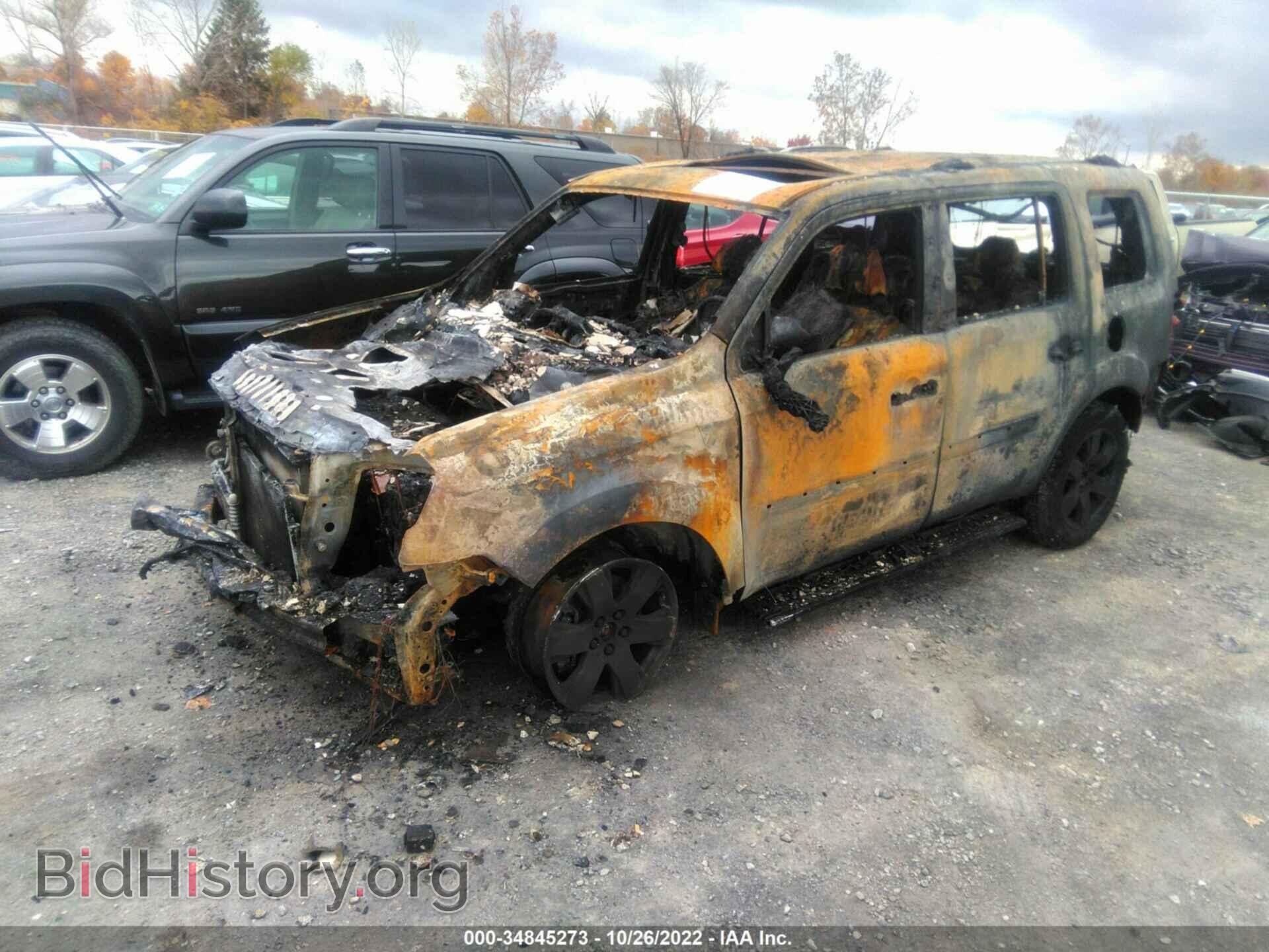2012 HONDA PILOT - VIN: 5FNYF4H95CB047882 - Фото 2
