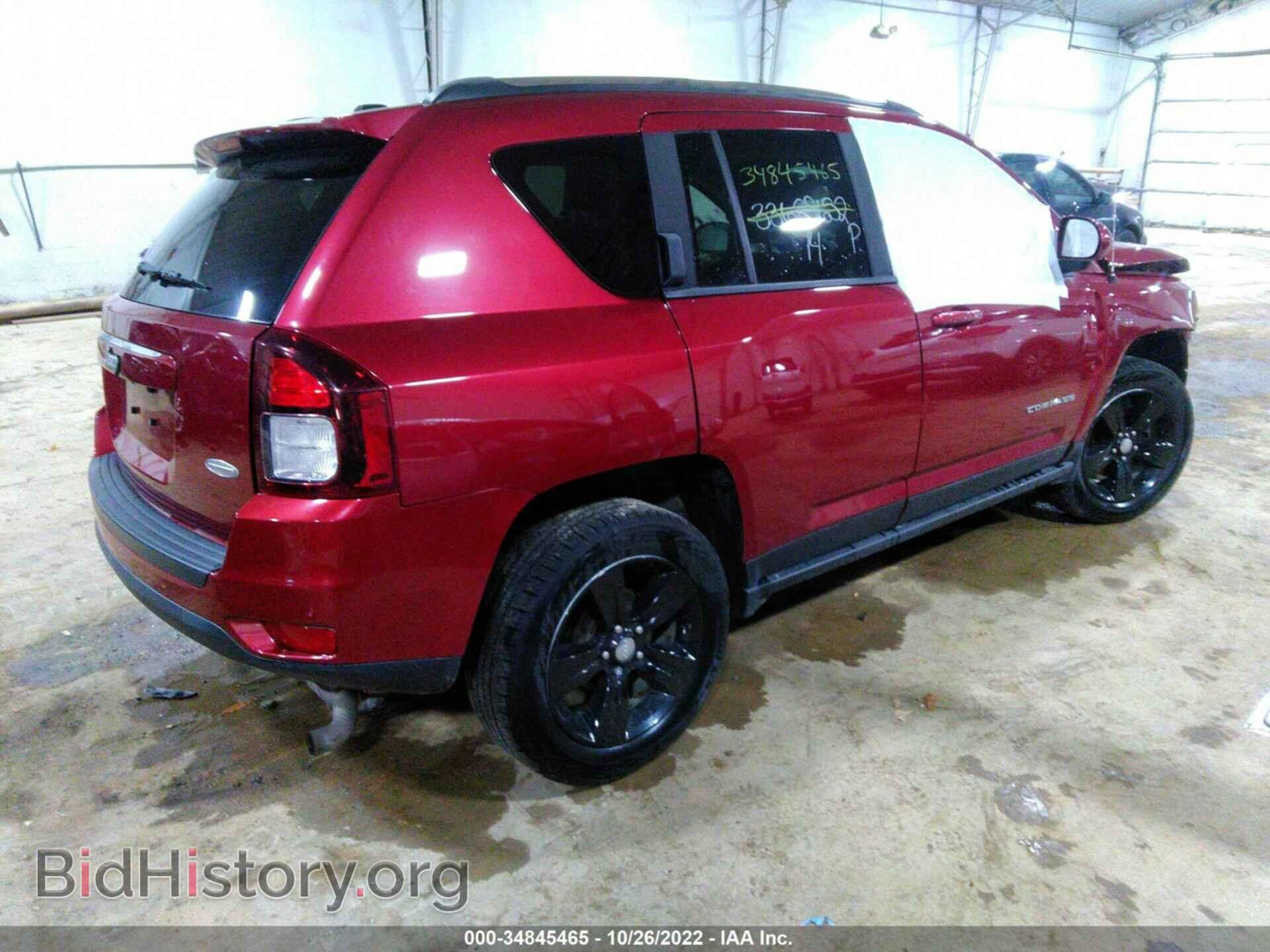 2014 JEEP COMPASS - VIN: 1C4NJCEB0ED900489 - Фото 4