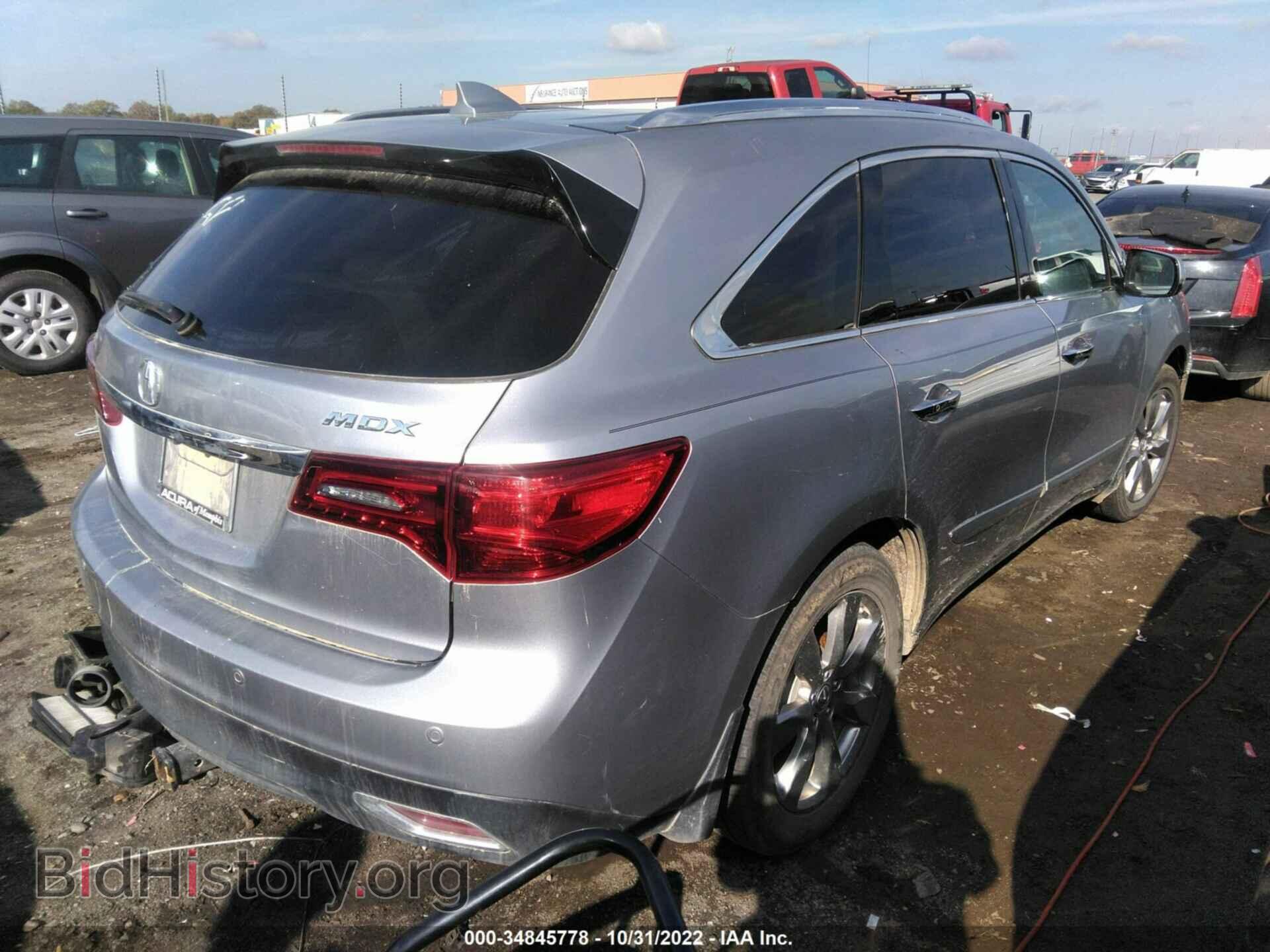 2016 ACURA MDX - VIN: 5FRYD3H93GB016392 - Фото 4
