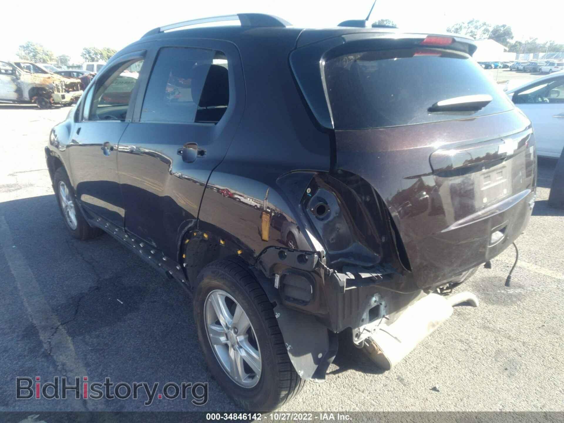 2015 CHEVROLET TRAX - VIN: KL7CJRSBXFB128592 - Фото 3