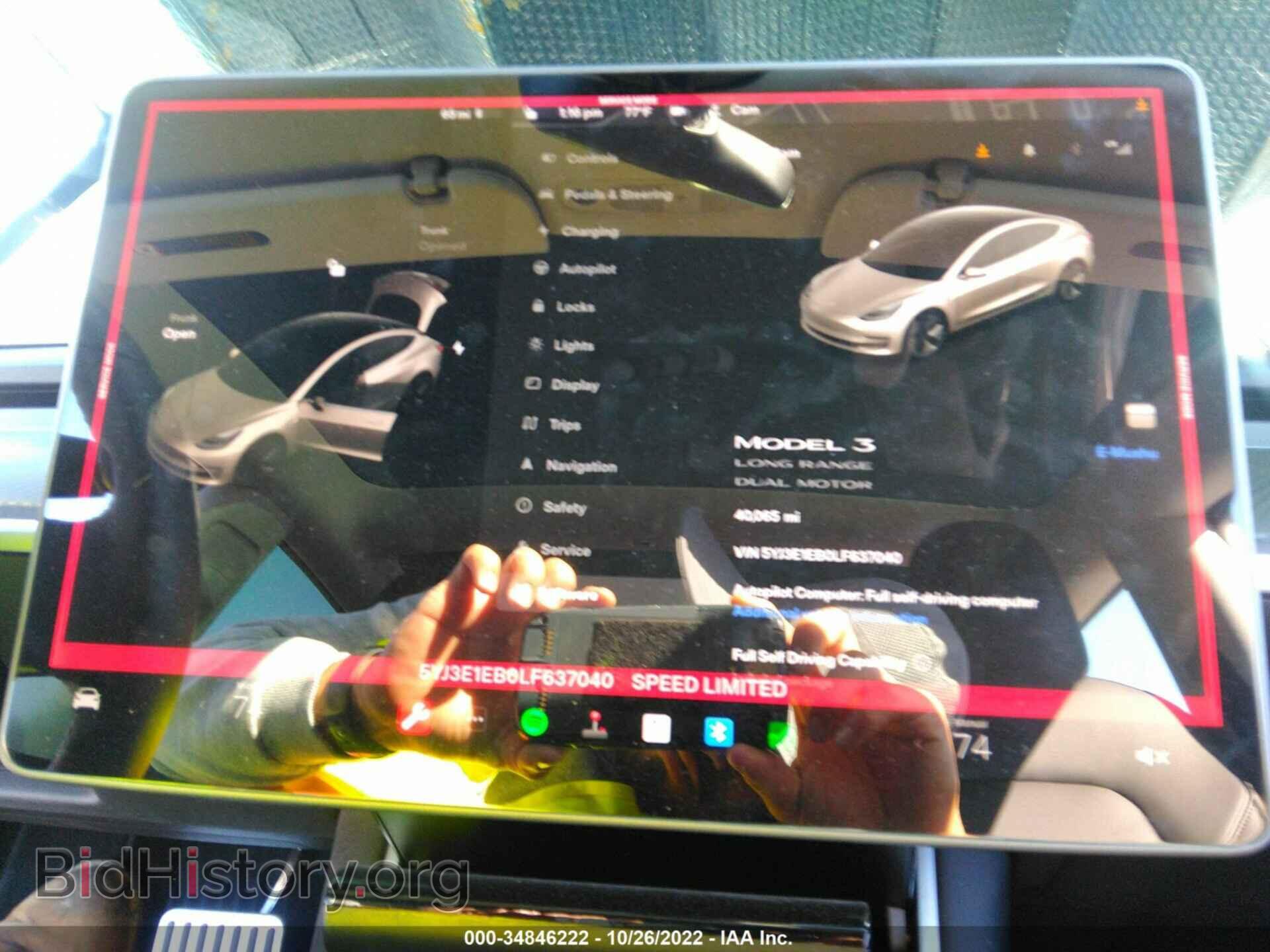 2020 TESLA MODEL 3 - VIN: 5YJ3E1EB0LF637040 - Photo 7