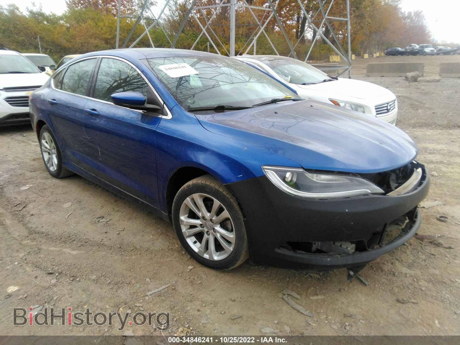Фотография 1C3CCCAB5FN746546 - CHRYSLER 200 2015