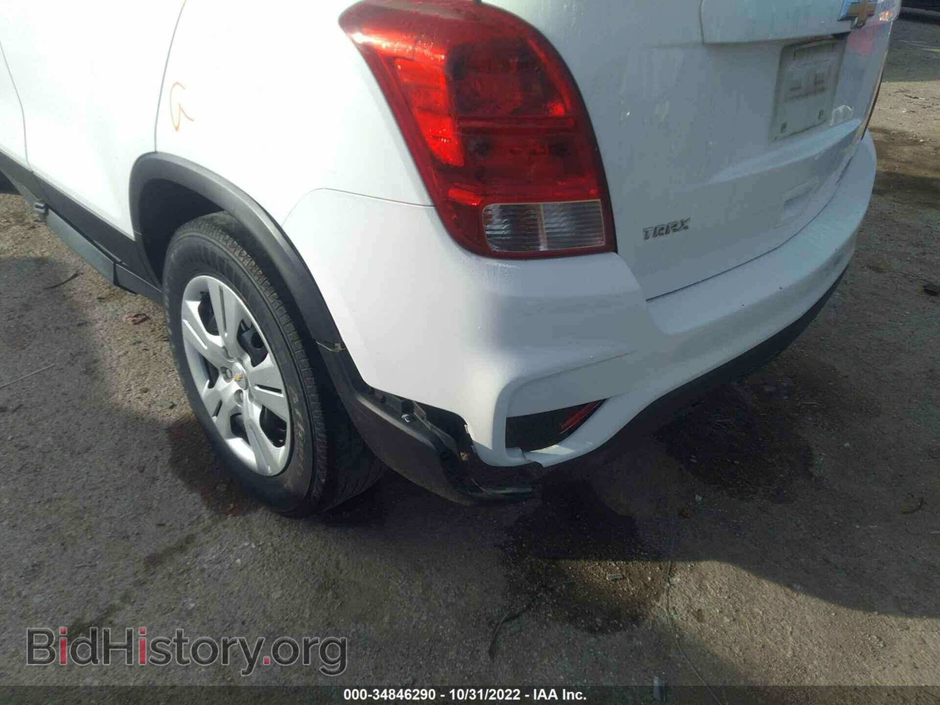2017 CHEVROLET TRAX - VIN: KL7CJKSBXHB219615 - Фото 6