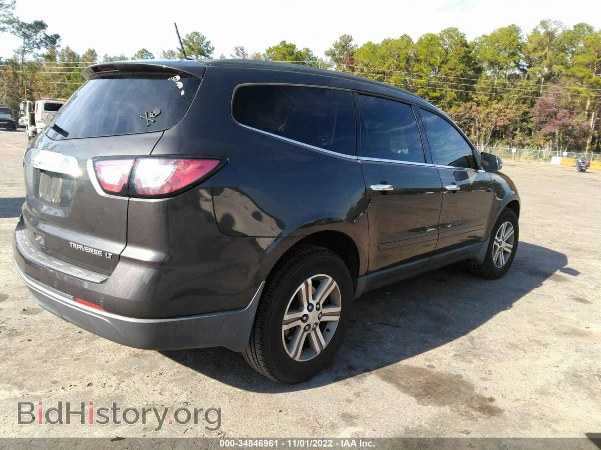 2015 CHEVROLET TRAVERSE - VIN: 1GNKRHKD5FJ387068 - Фото 4