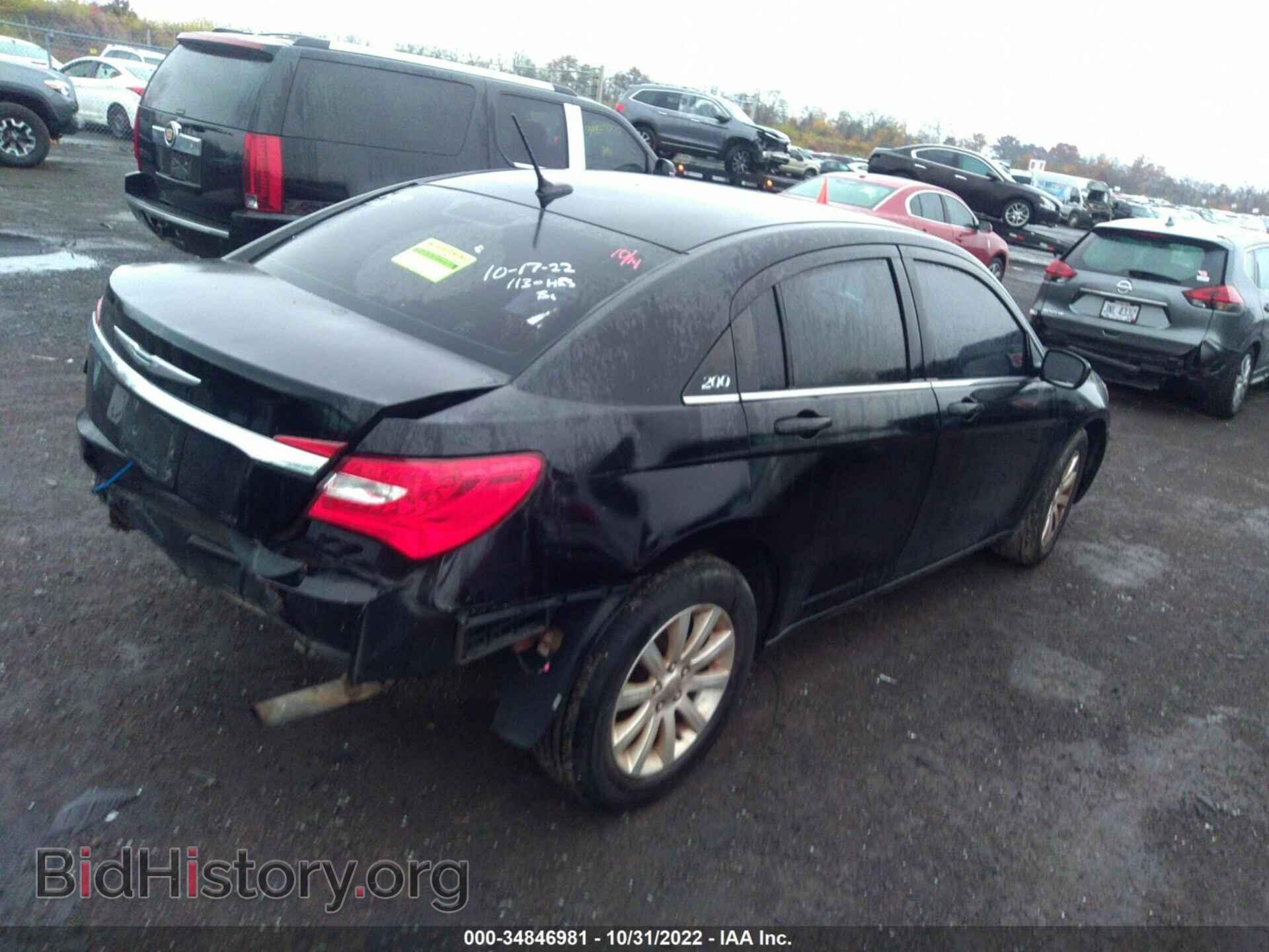 2013 CHRYSLER 200 - VIN: 1C3CCBBB1DN513365 - Photo 4