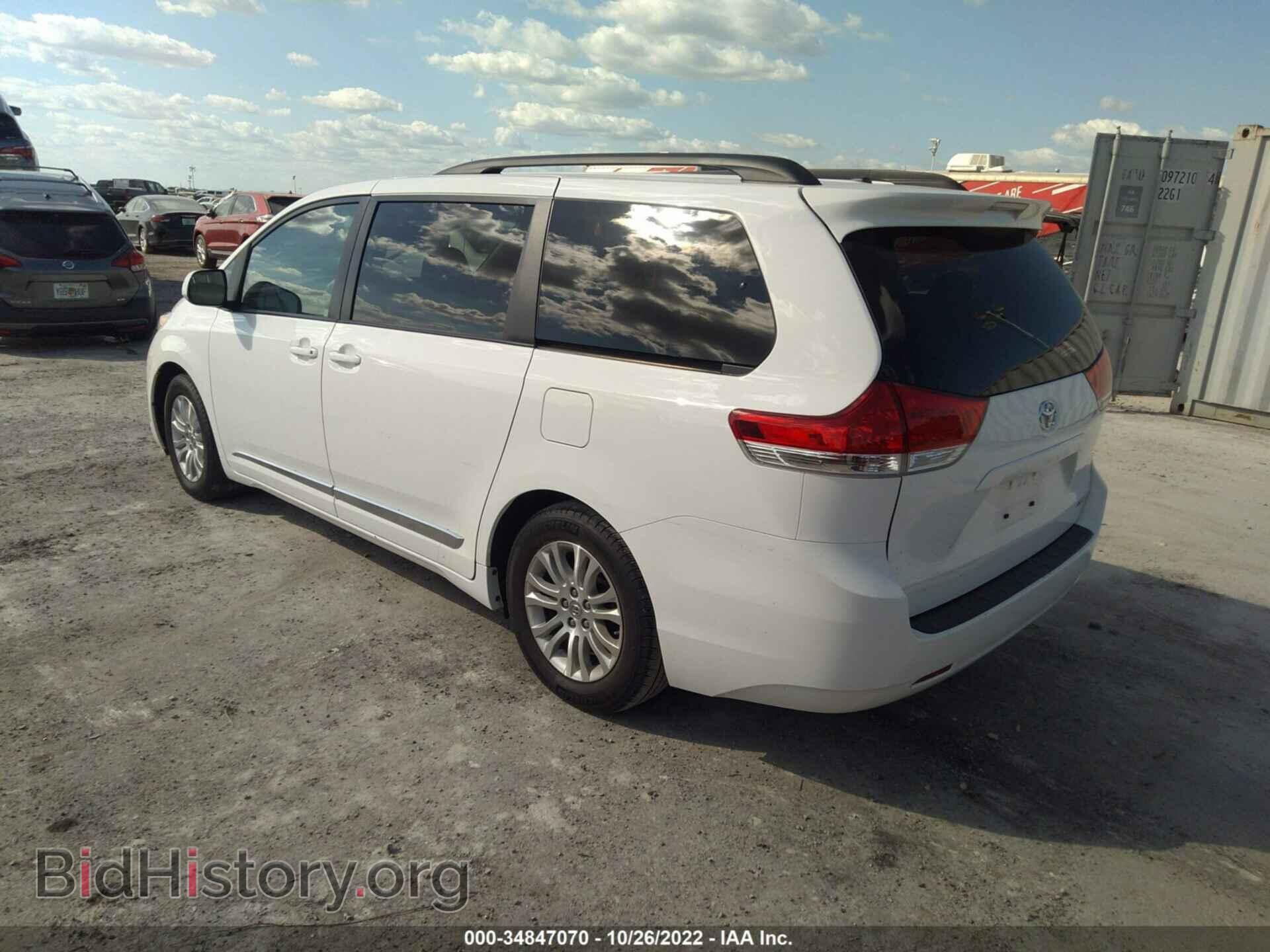 2013 TOYOTA SIENNA - VIN: 5TDYK3DC8DS325548 - Фото 3