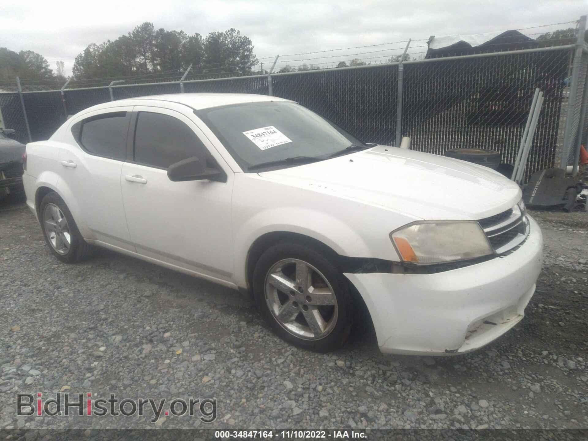 Photo 1C3CDZAB0DN616915 - DODGE AVENGER 2013