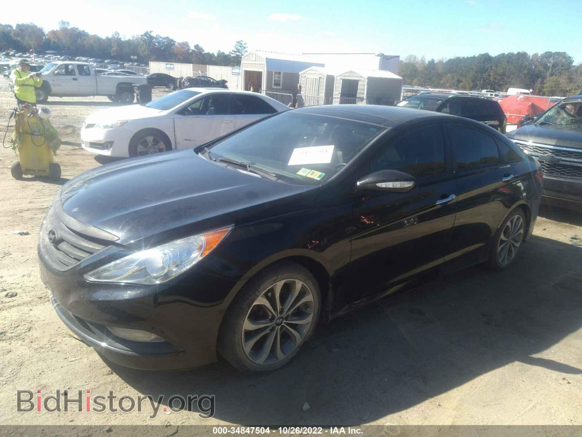 2014 HYUNDAI SONATA - VIN: 5NPEC4AB1EH947157 - Фото 2