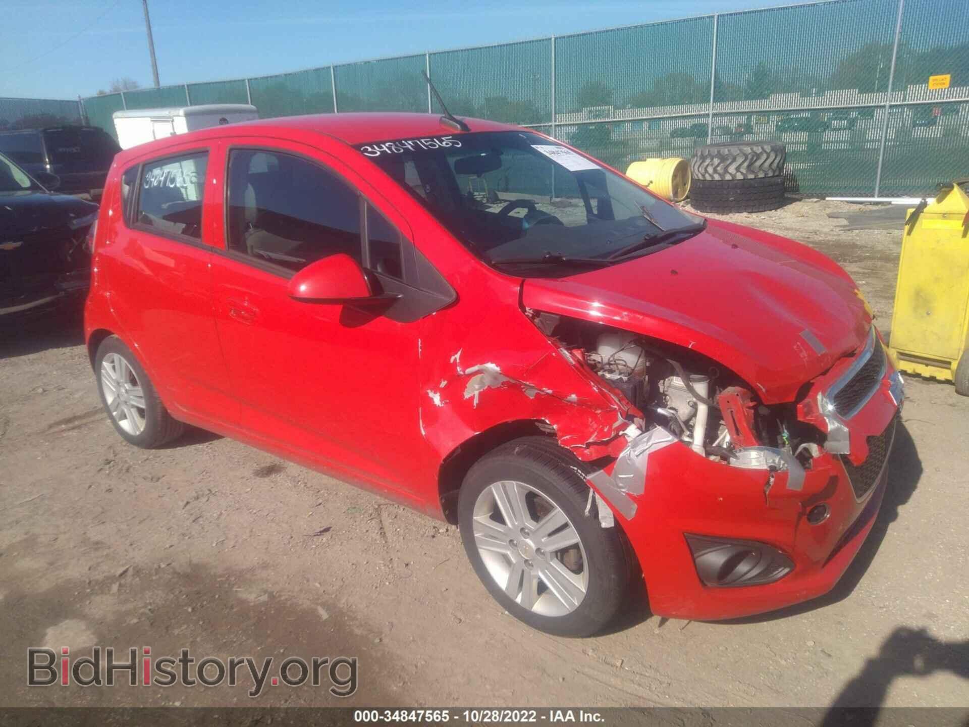 Photo KL8CB6S94EC587405 - CHEVROLET SPARK 2014