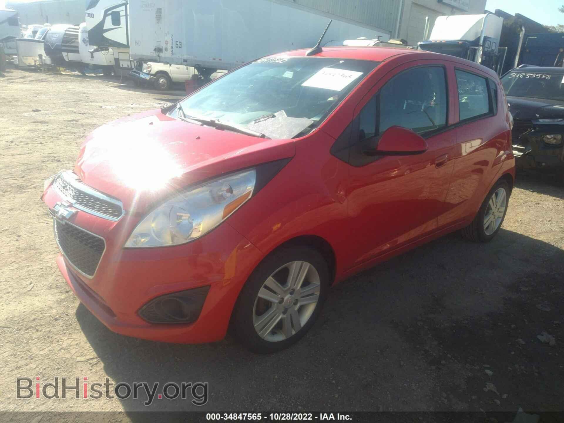 2014 CHEVROLET SPARK - VIN: KL8CB6S94EC587405 - Фото 2