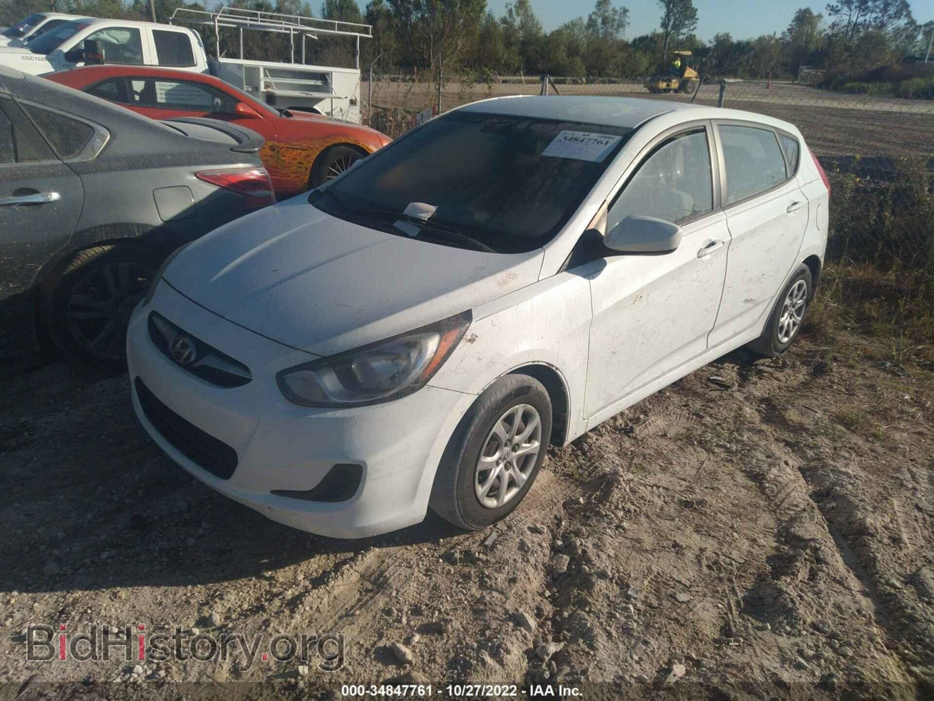 2012 HYUNDAI ACCENT - VIN: KMHCT5AE0CU041541 - Фото 2