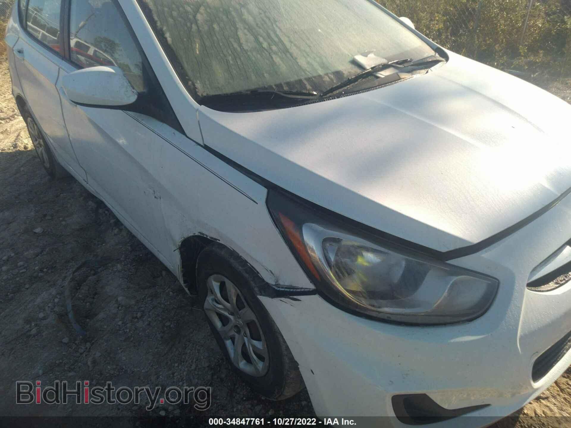 2012 HYUNDAI ACCENT - VIN: KMHCT5AE0CU041541 - Фото 6