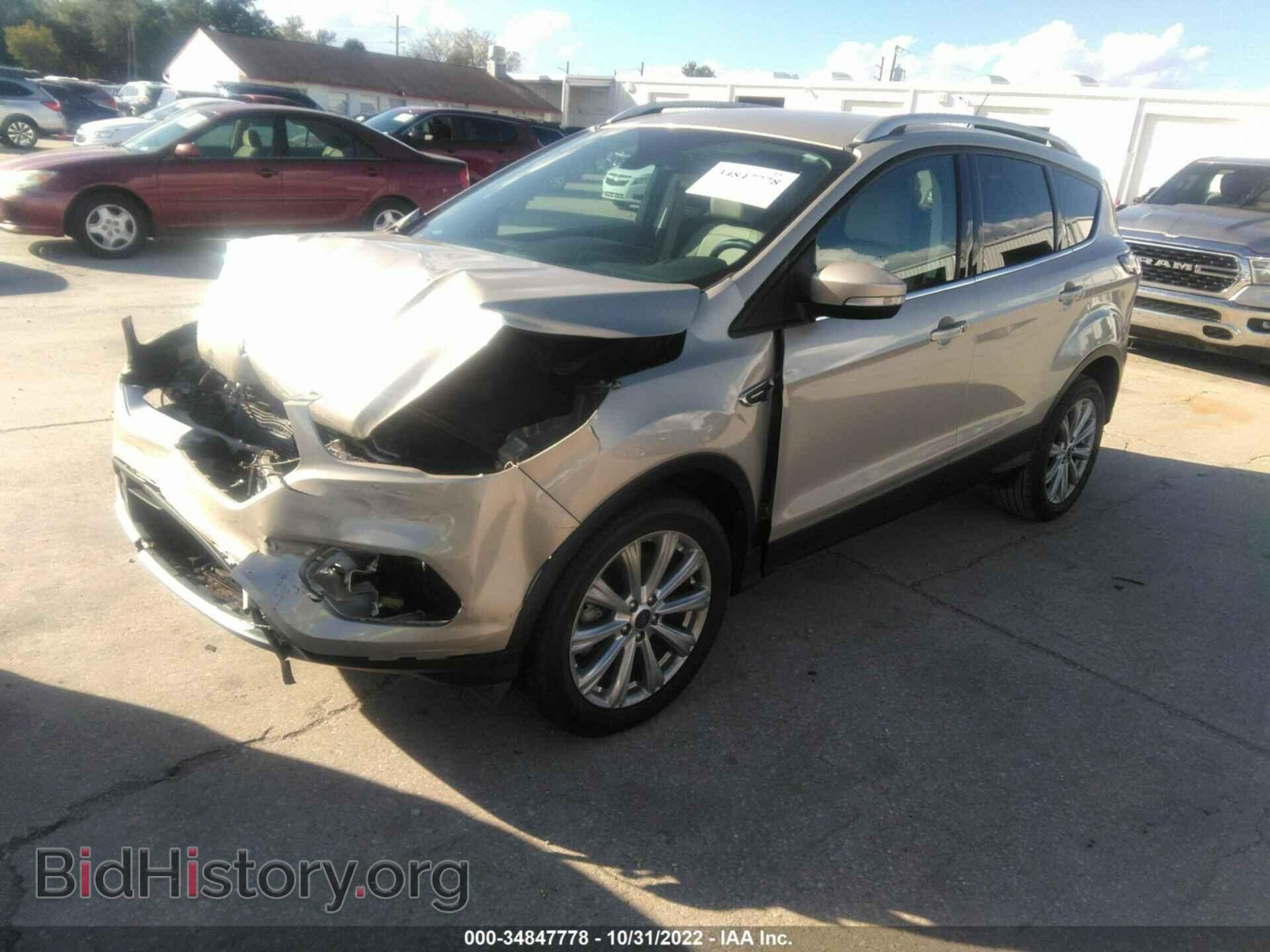 2017 FORD ESCAPE - VIN: 1FMCU0J97HUD56749 - Photo 2