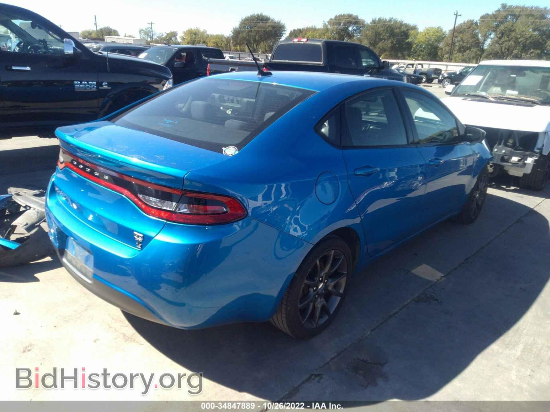 2016 DODGE DART - VIN: 1C3CDFAA8GD656823 - Photo 4