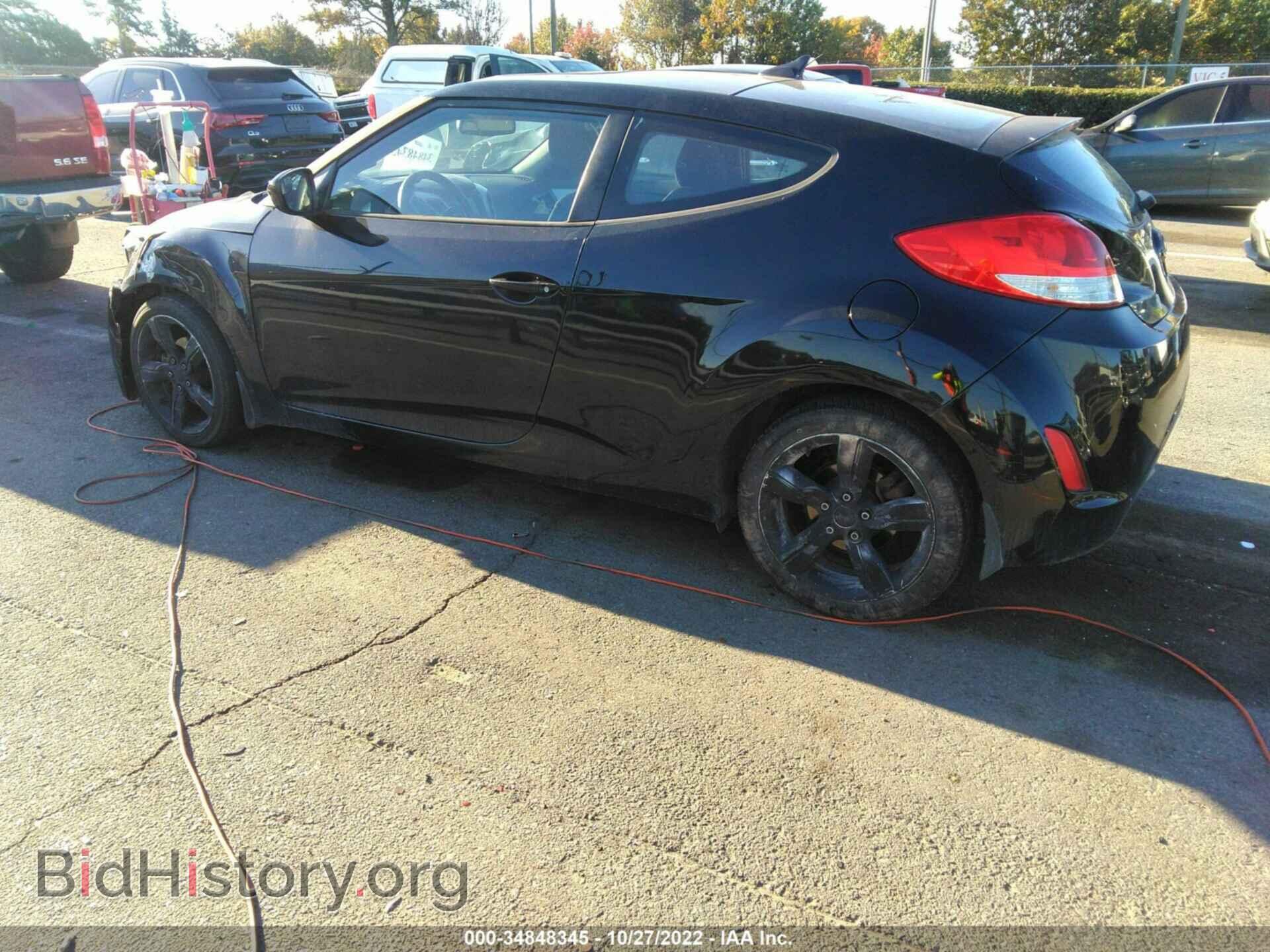 2014 HYUNDAI VELOSTER - VIN: KMHTC6AD9EU210374 - Фото 3