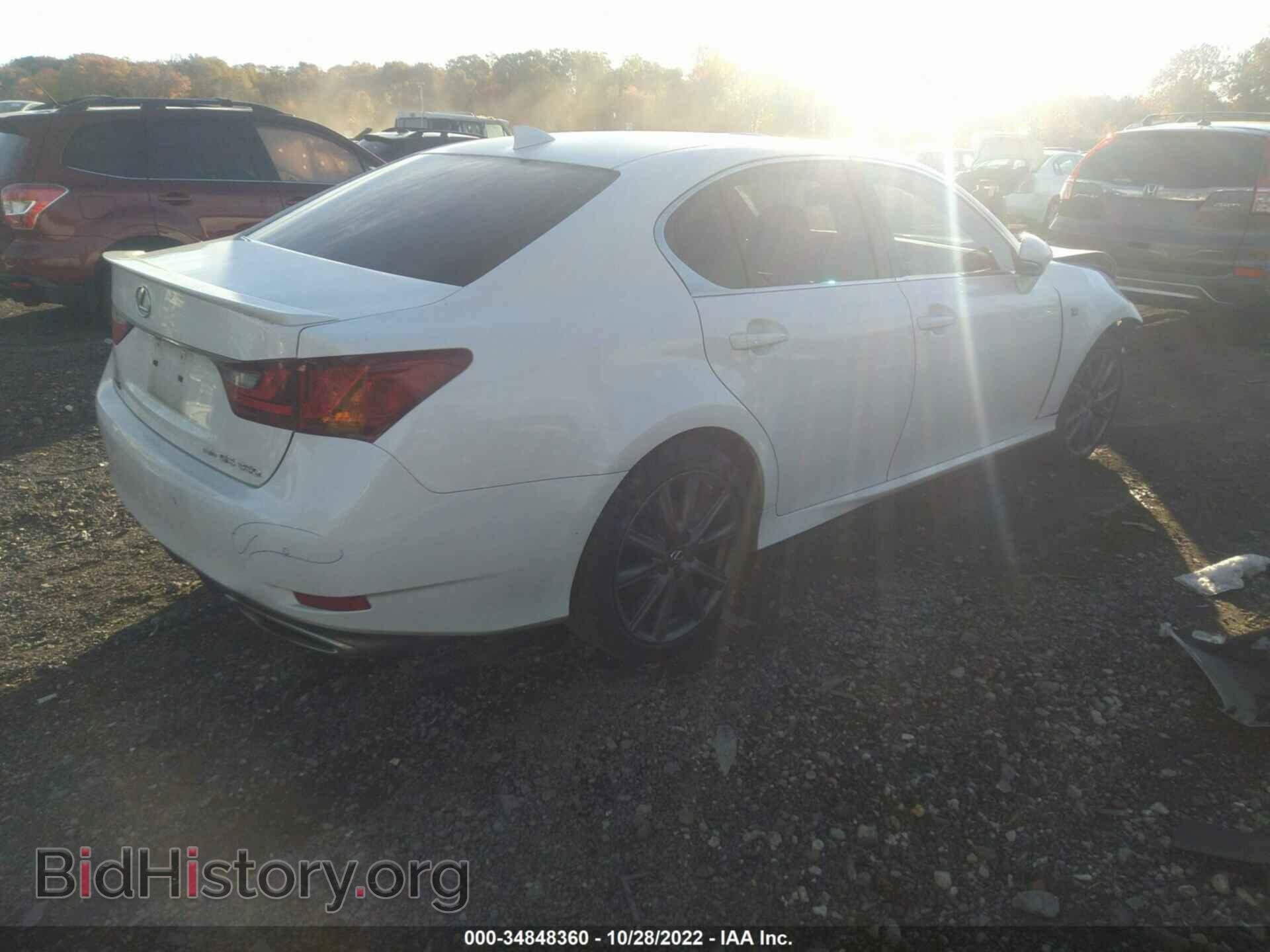 2015 LEXUS GS 350 - VIN: JTHCE1BL4FA003058 - Фото 4