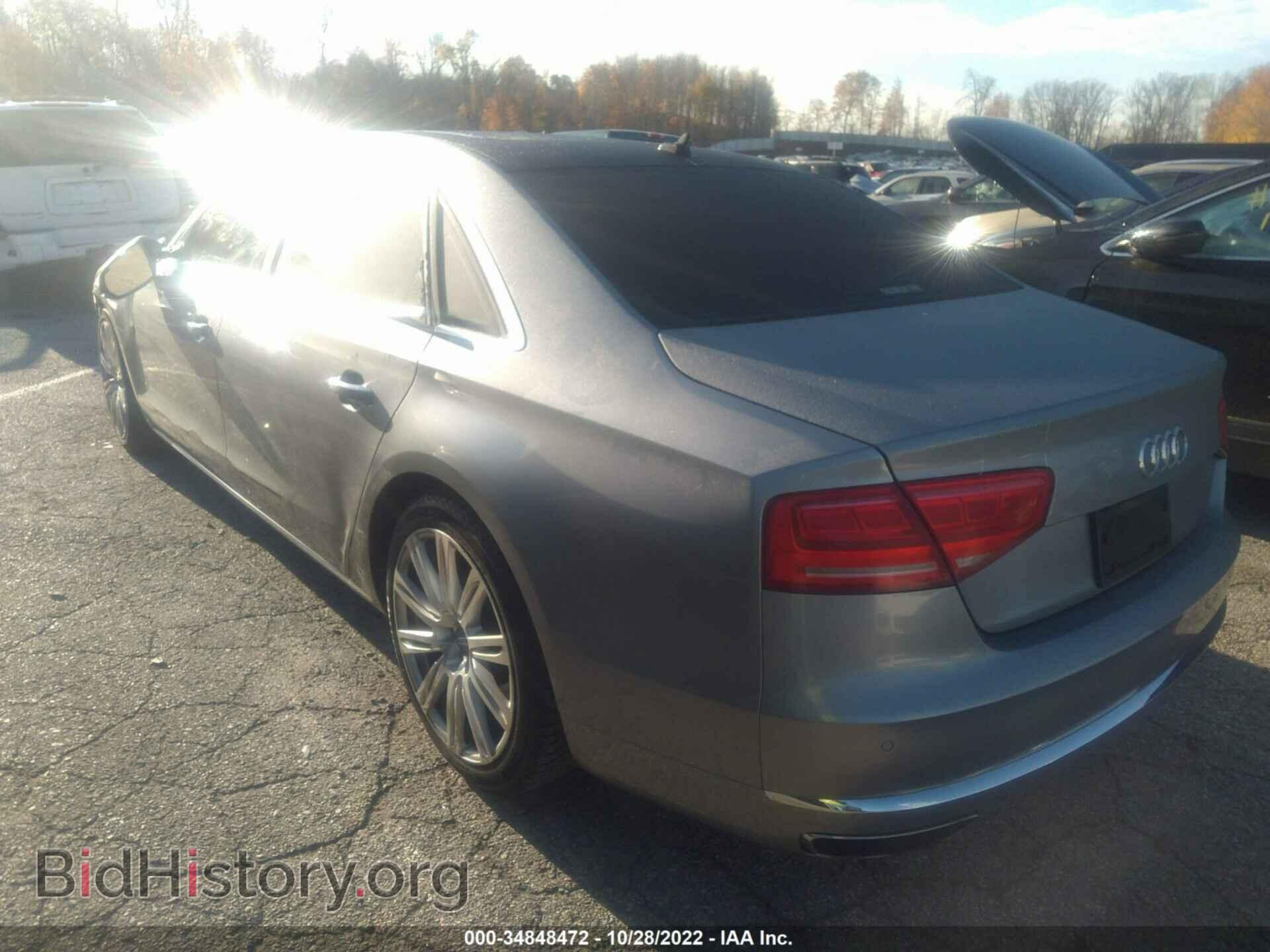 2013 AUDI A8 L - VIN: WAUR2AFD3DN014627 - Фото 3
