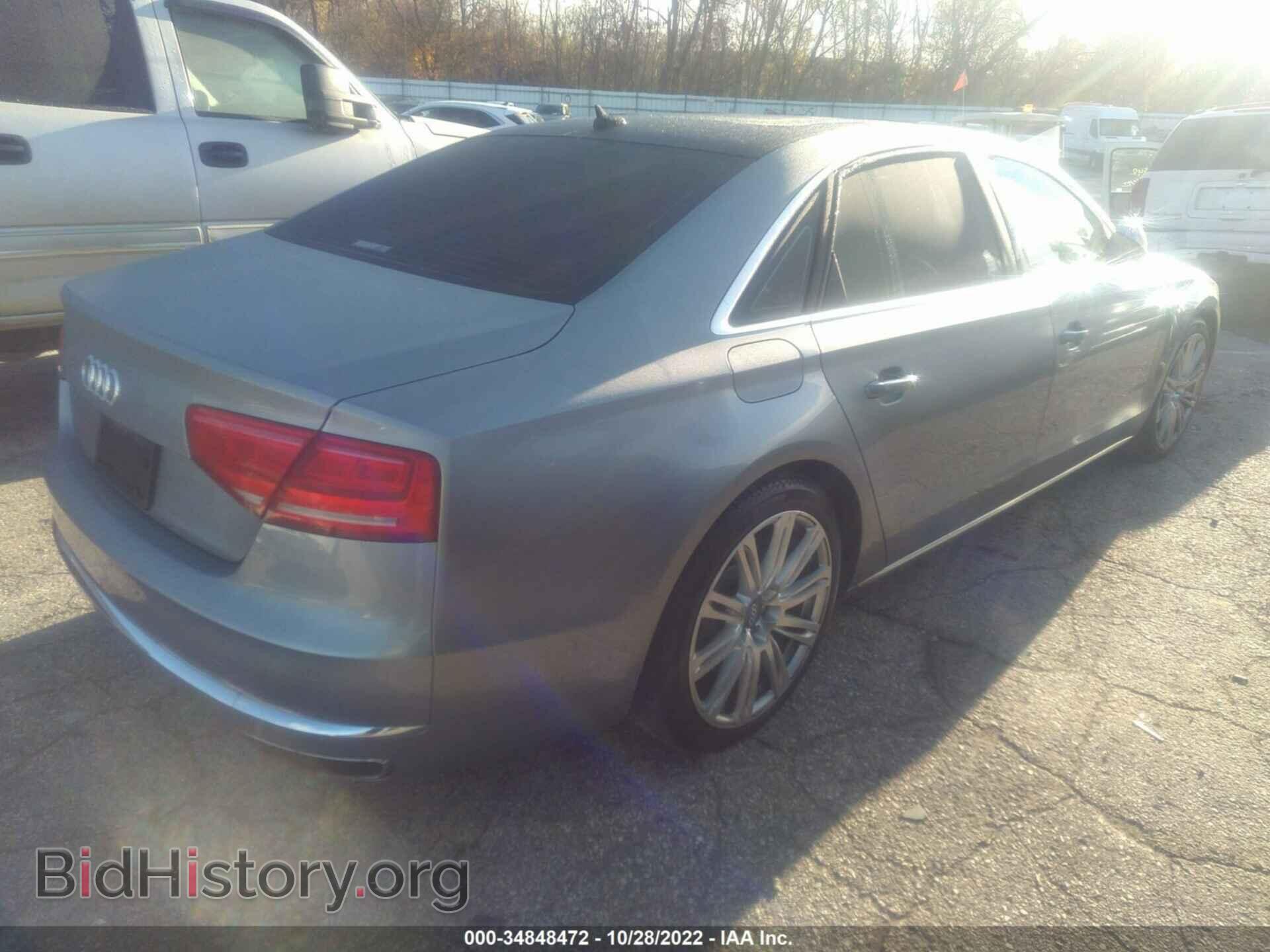 2013 AUDI A8 L - VIN: WAUR2AFD3DN014627 - Фото 4