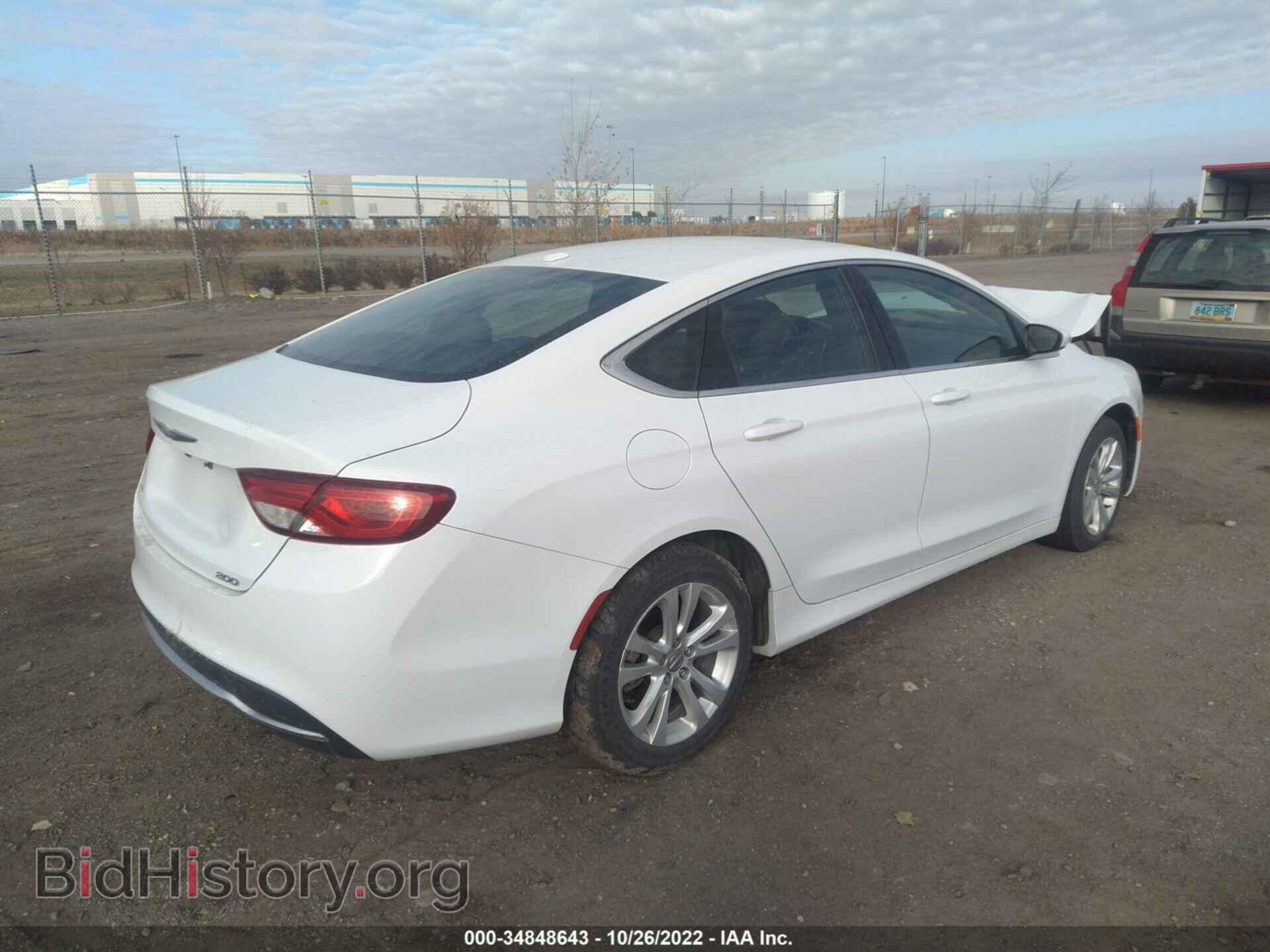 2015 CHRYSLER 200 - VIN: 1C3CCCAB9FN675528 - Фото 4