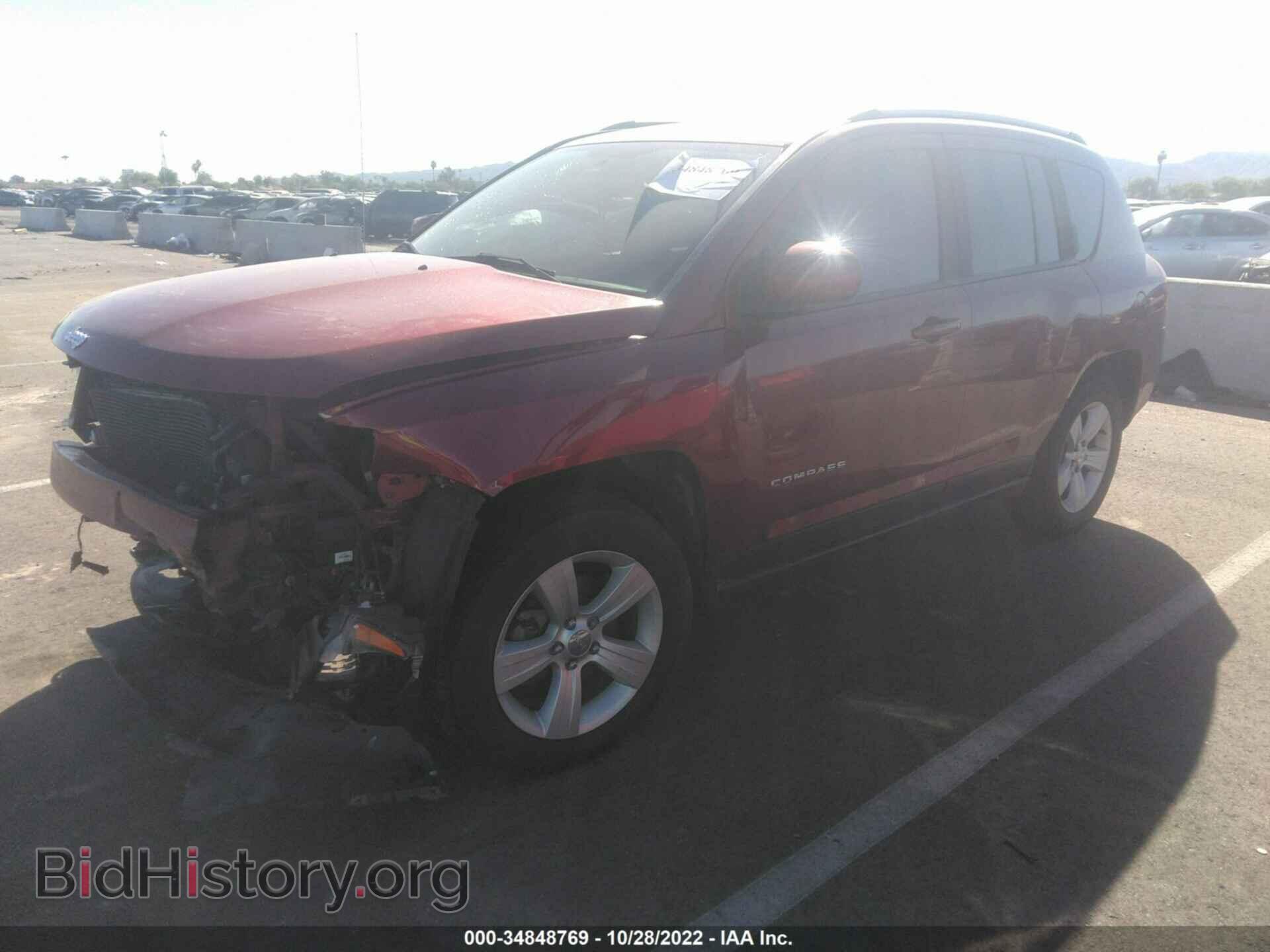 2016 JEEP COMPASS - VIN: 1C4NJCEAXGD599532 - Фото 2