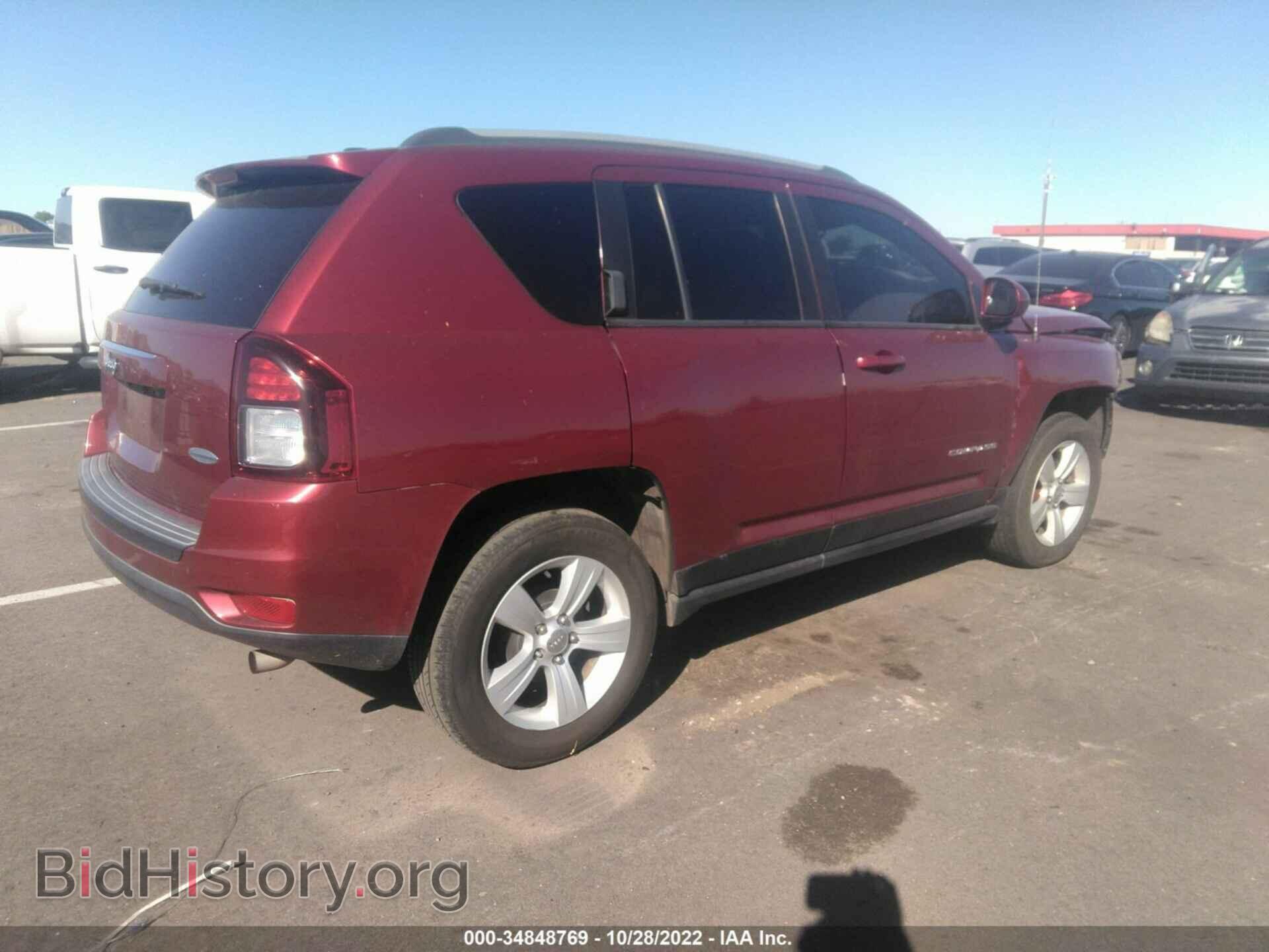 2016 JEEP COMPASS - VIN: 1C4NJCEAXGD599532 - Фото 4