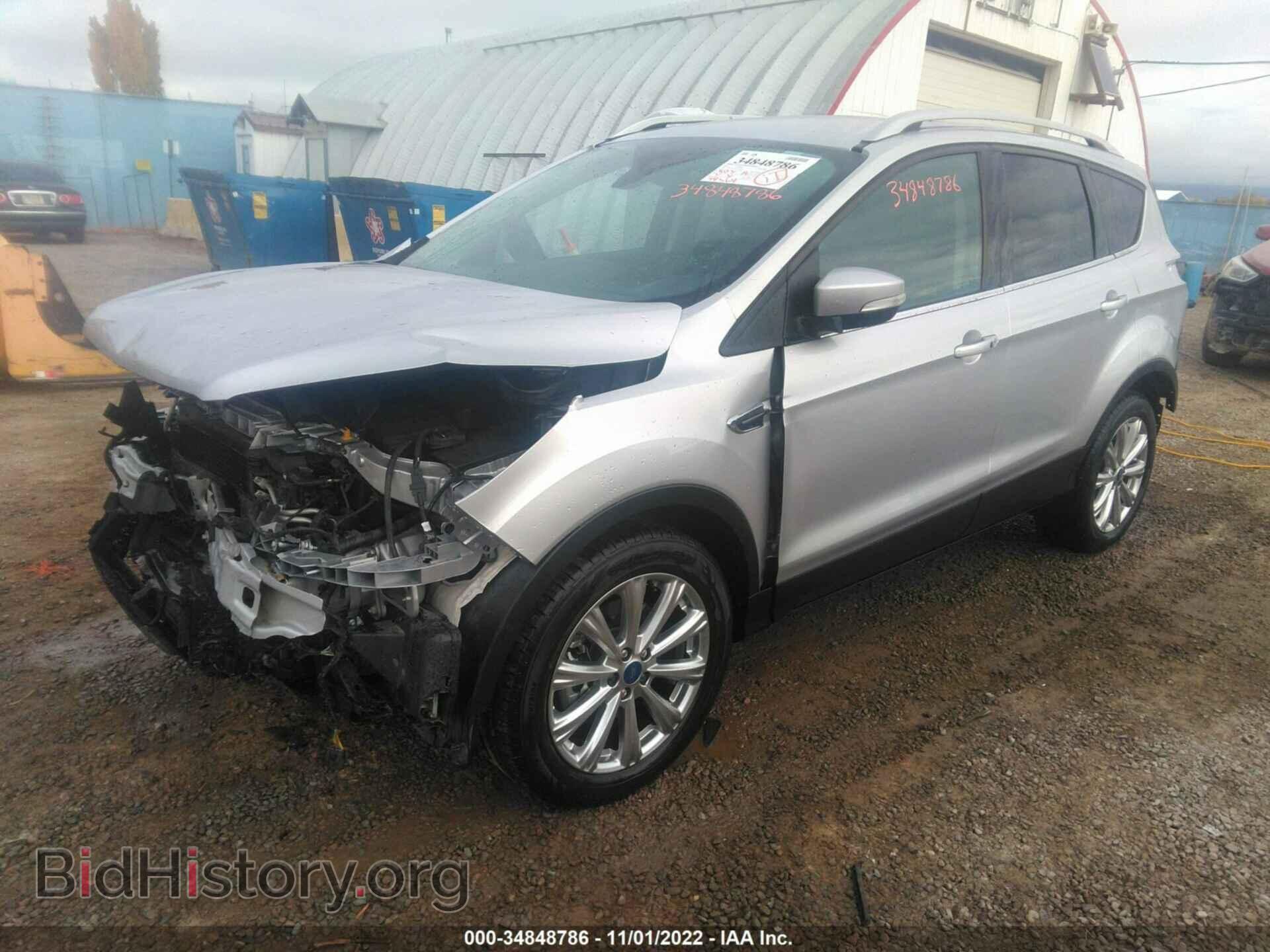 2017 FORD ESCAPE - VIN: 1FMCU9JD1HUA62188 - Фото 2