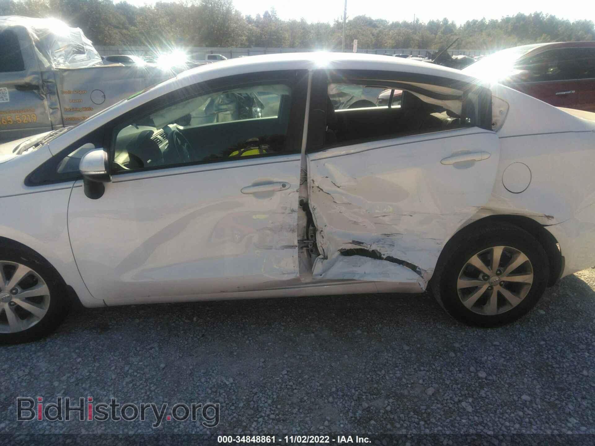 2012 KIA RIO - VIN: KNADN4A36C6048474 - Фото 6