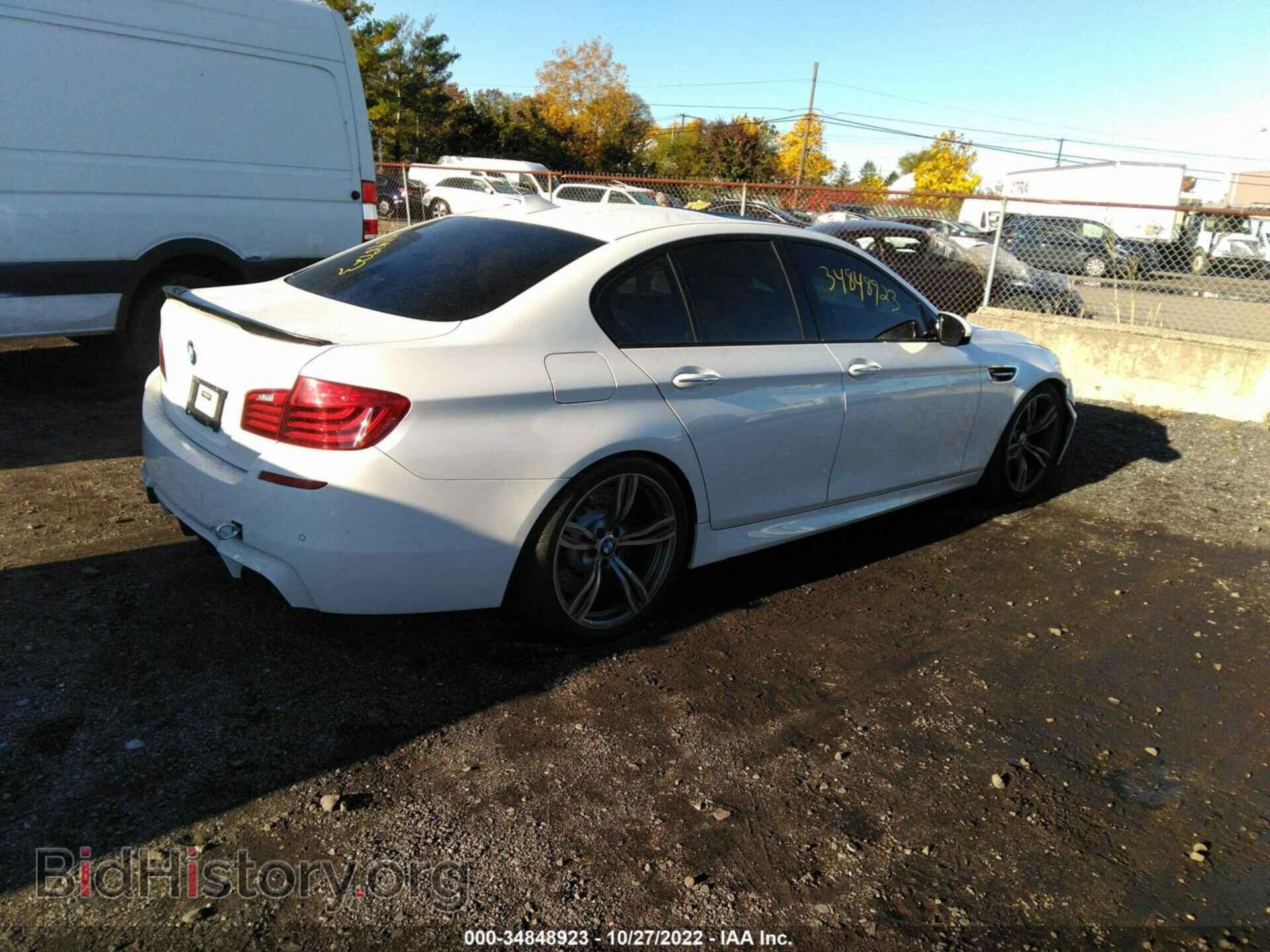 2015 BMW M5 - VIN: WBSFV9C55FD594327 - Фото 4