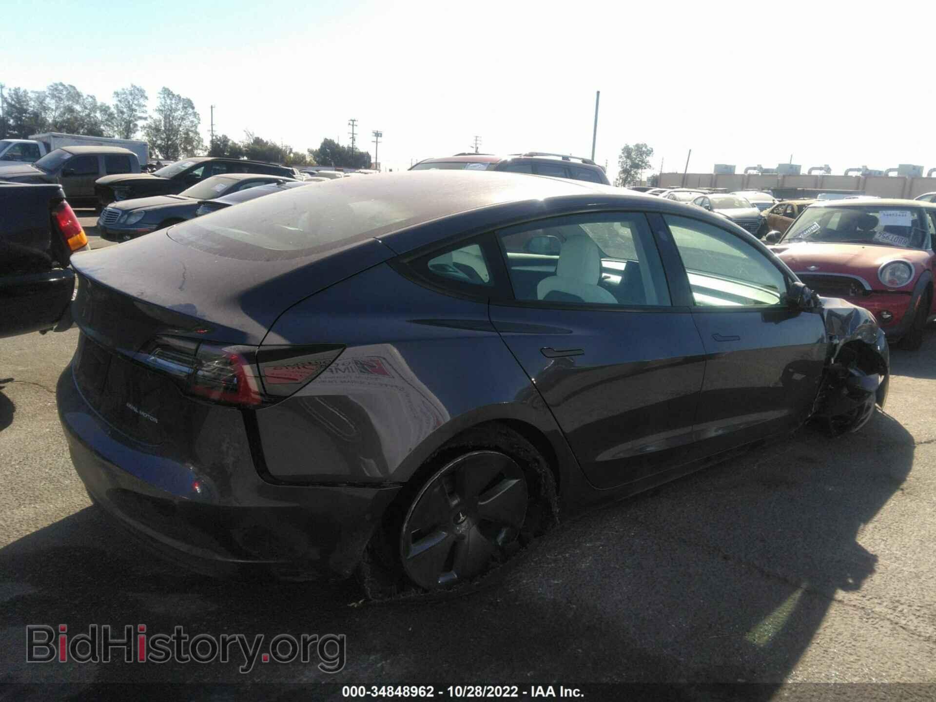 2022 TESLA MODEL 3 - VIN: 5YJ3E1EB2NF338491 - Фото 4