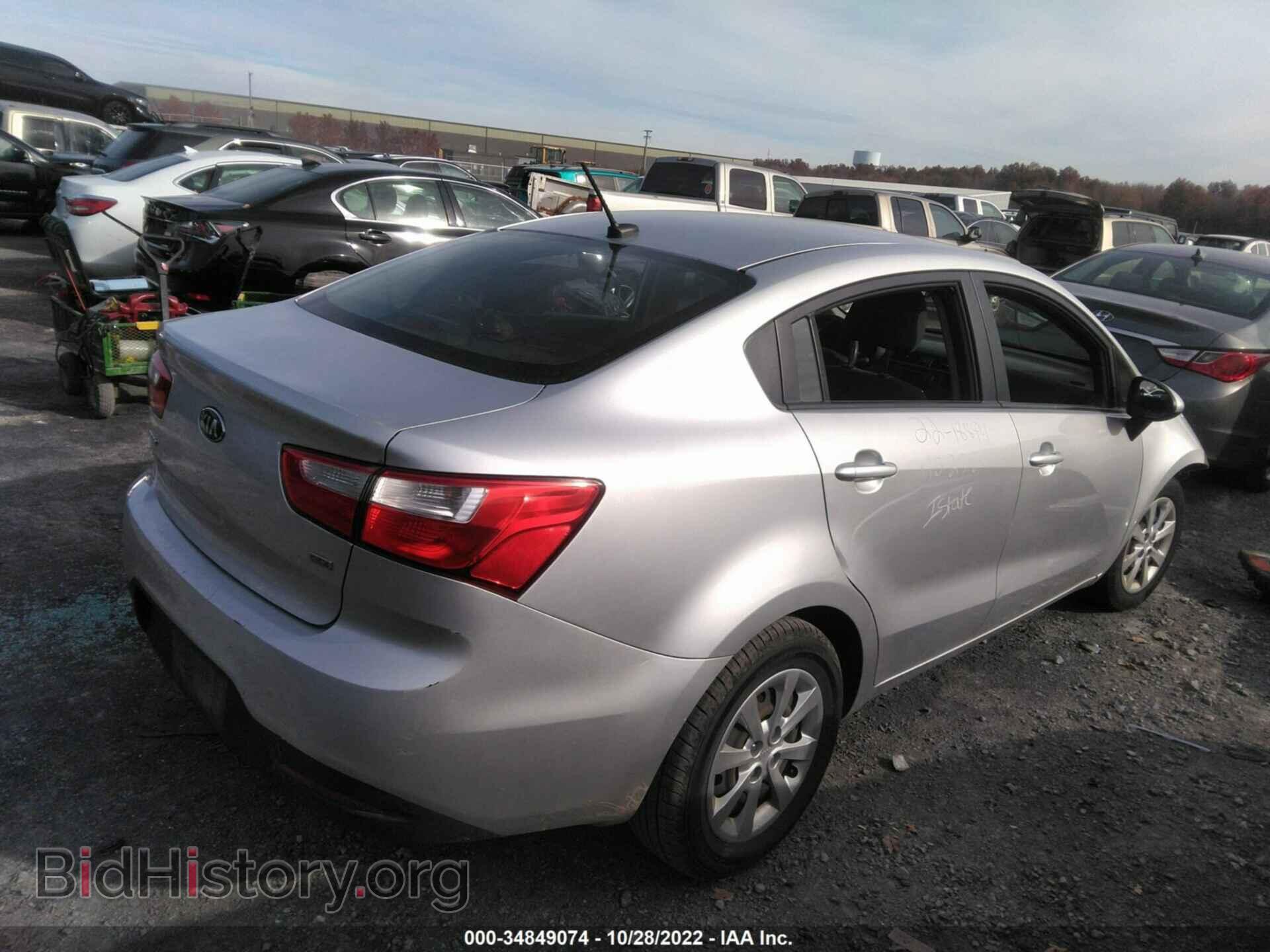 2014 KIA RIO - VIN: KNADM4A31E6325778 - Фото 4