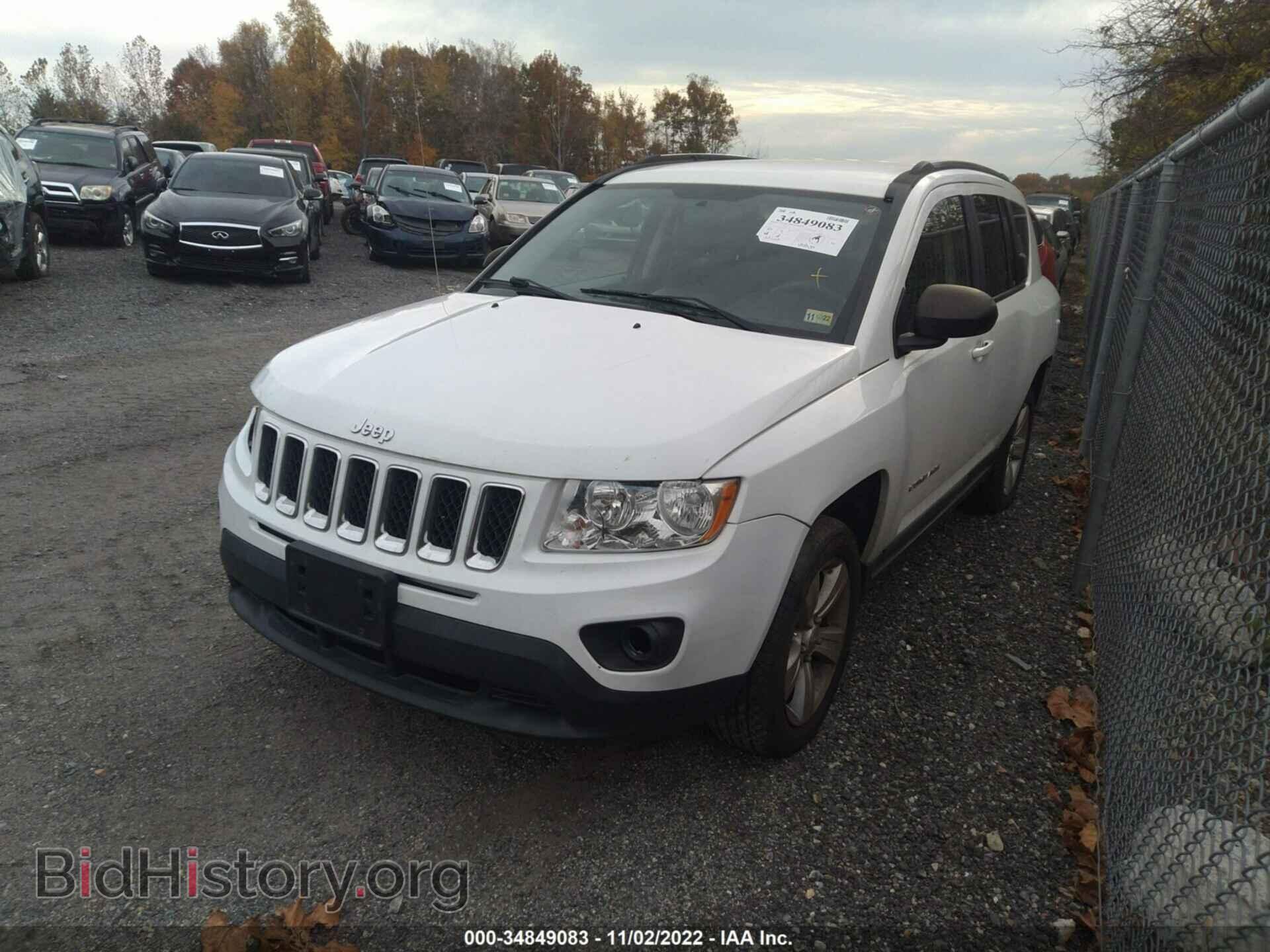 2012 JEEP COMPASS - VIN: 1C4NJCBA7CD504150 - Фото 2