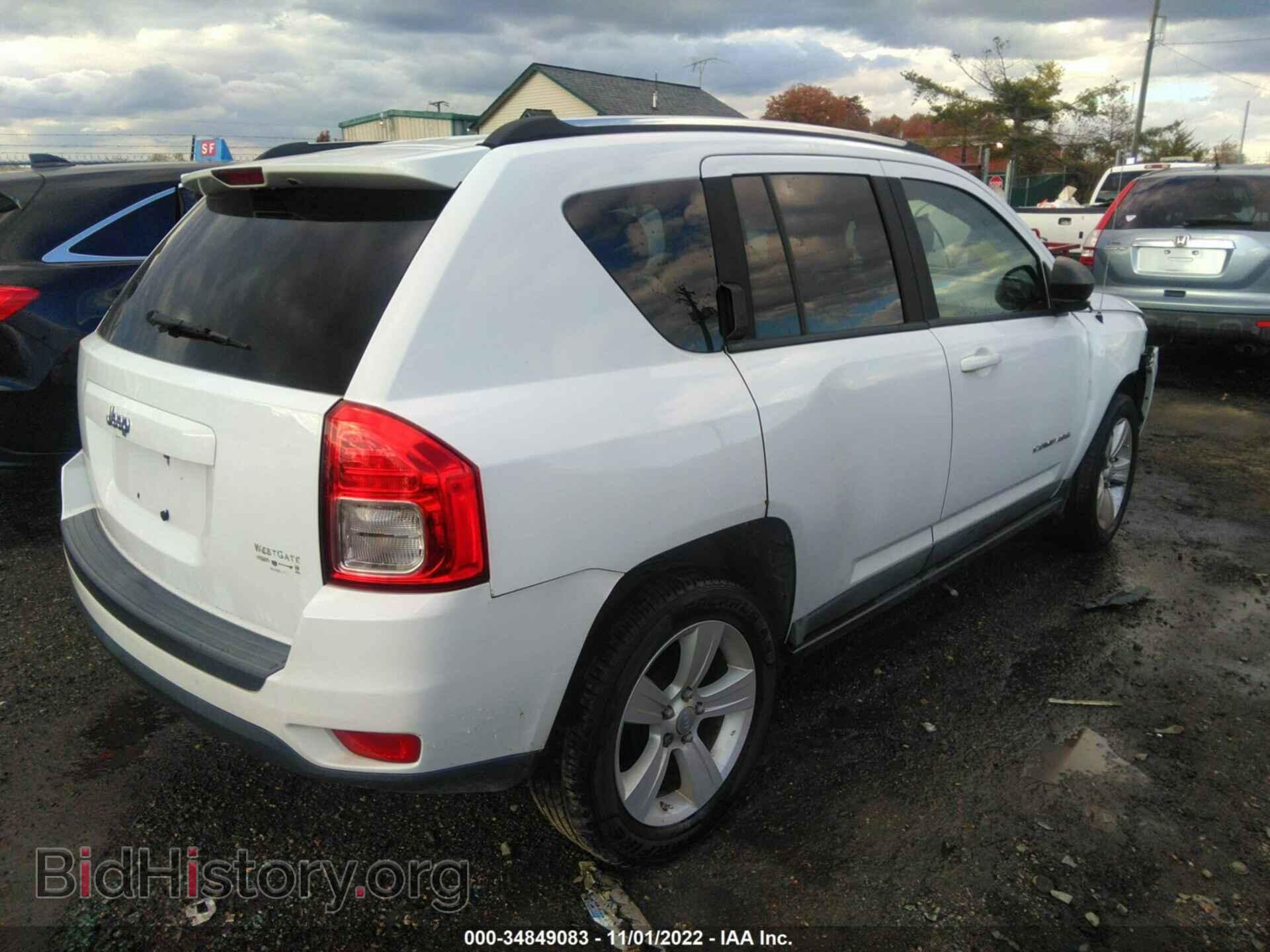 2012 JEEP COMPASS - VIN: 1C4NJCBA7CD504150 - Фото 4