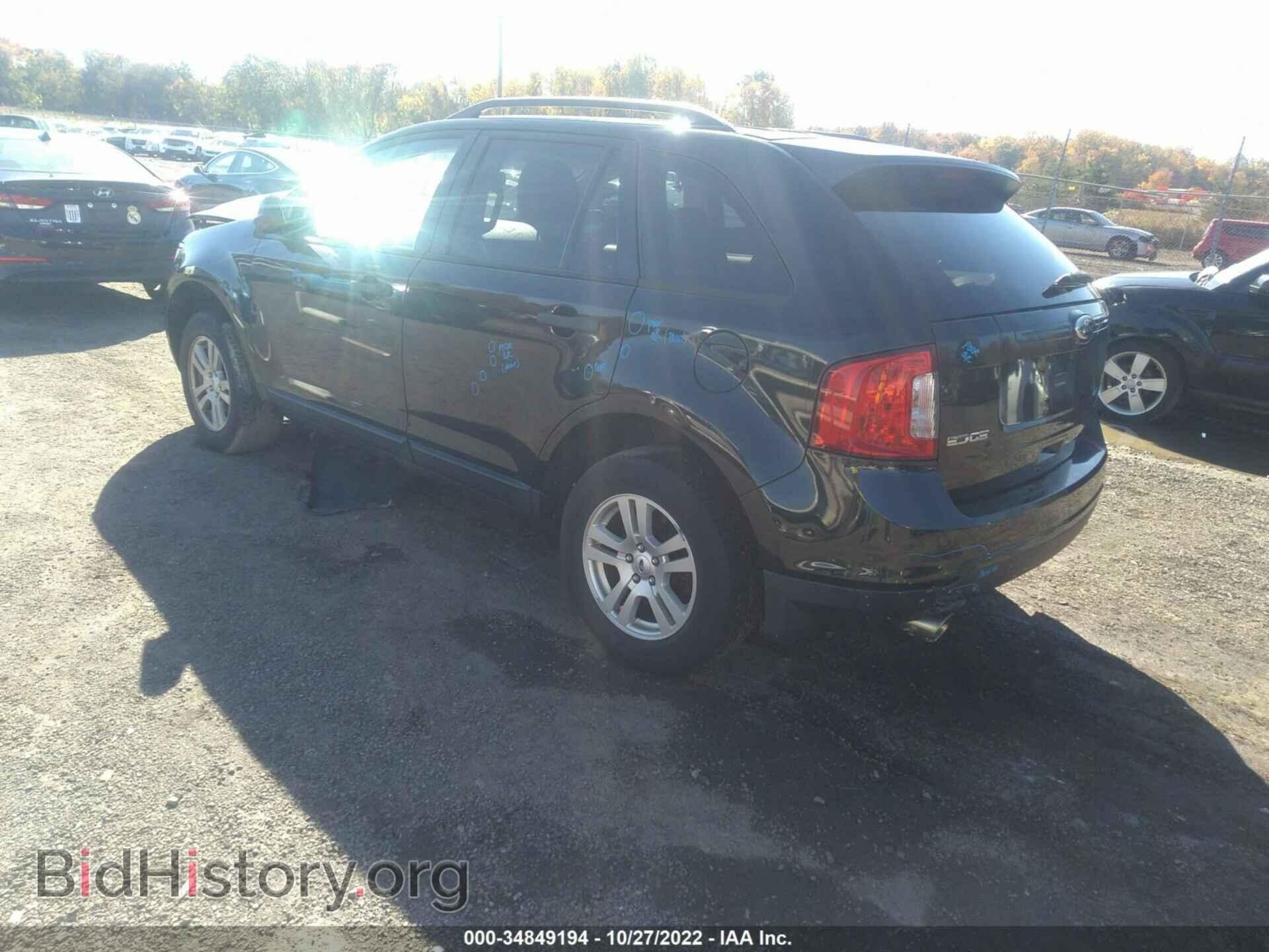2013 FORD EDGE - VIN: 2FMDK3GC7DBA67031 - Фото 3