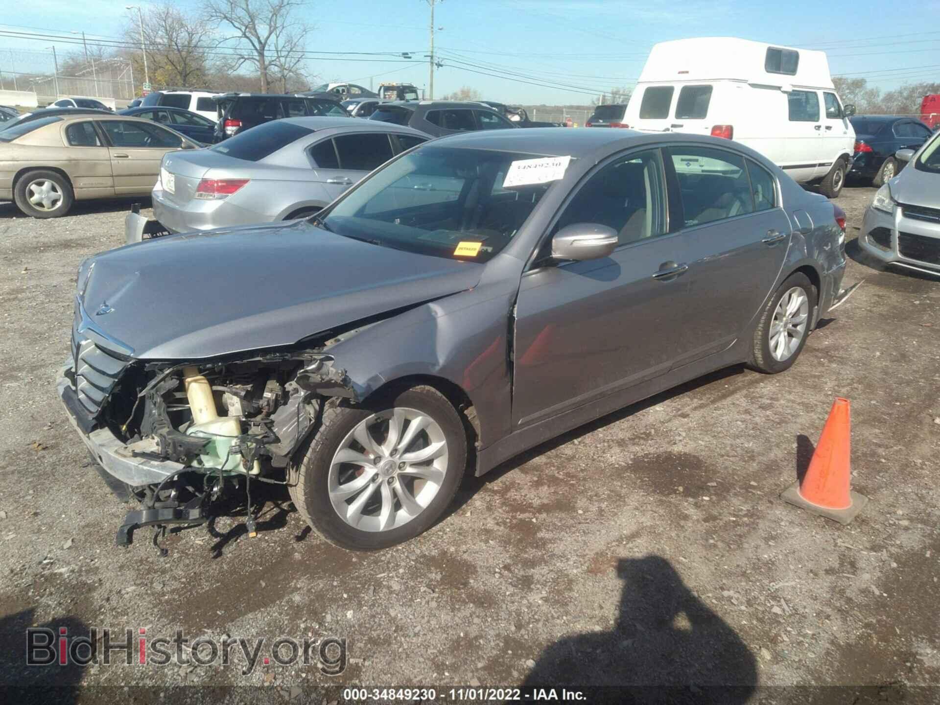 2012 HYUNDAI GENESIS - VIN: KMHGC4DD2CU182027 - Фото 2