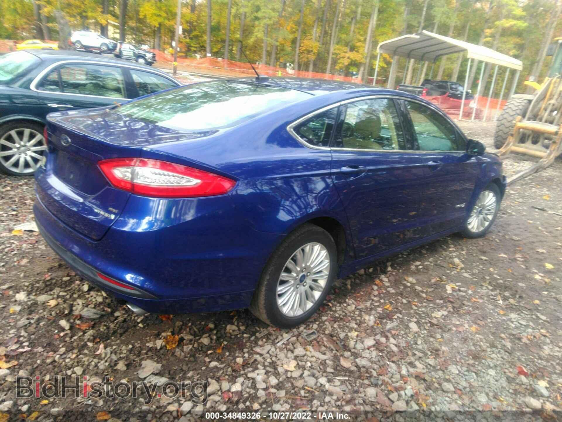 2013 FORD FUSION - VIN: 3FA6P0LU8DR368619 - Фото 4