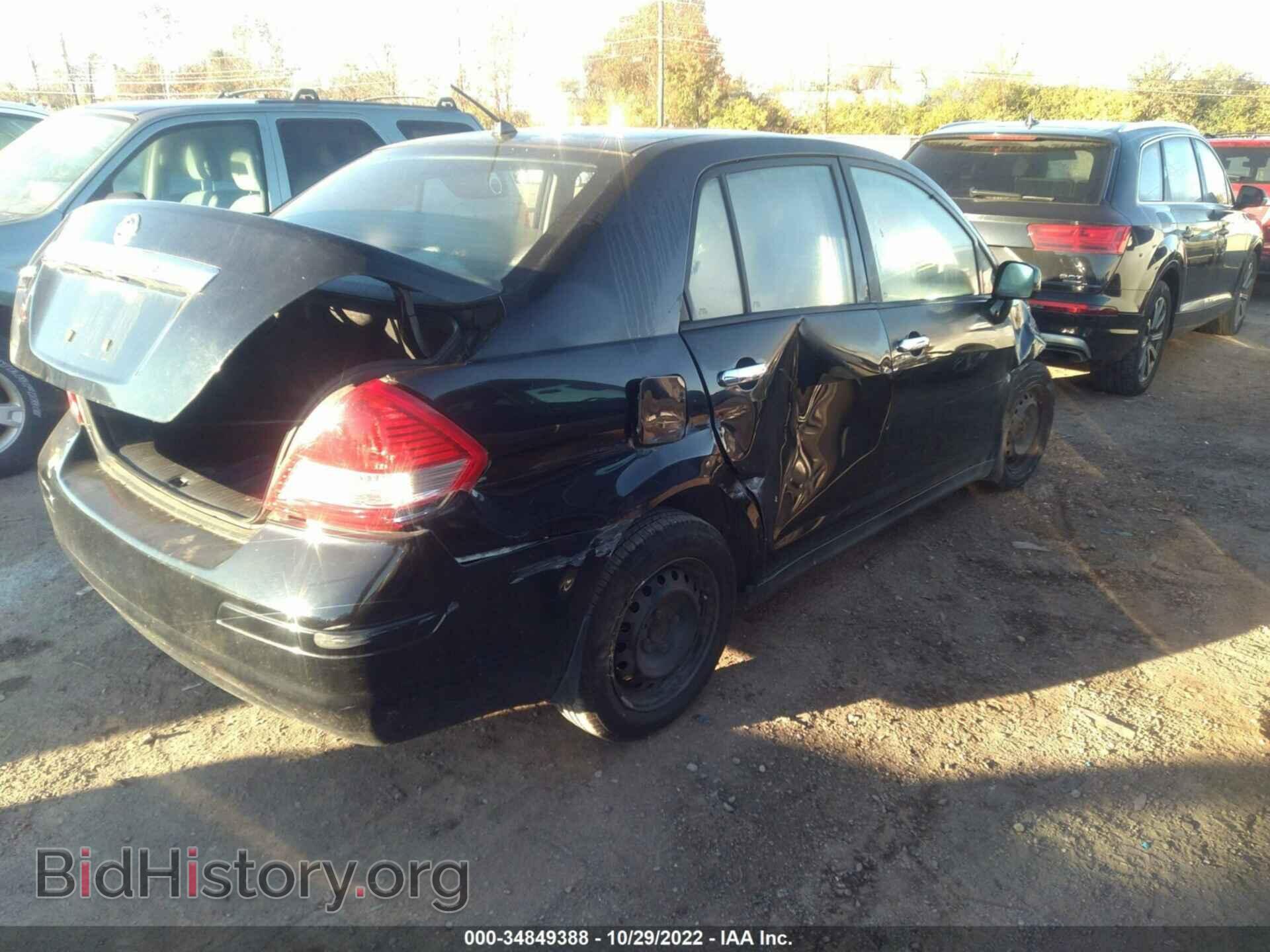 2009 NISSAN VERSA - VIN: 3N1BC11E09L402345 - Фото 4
