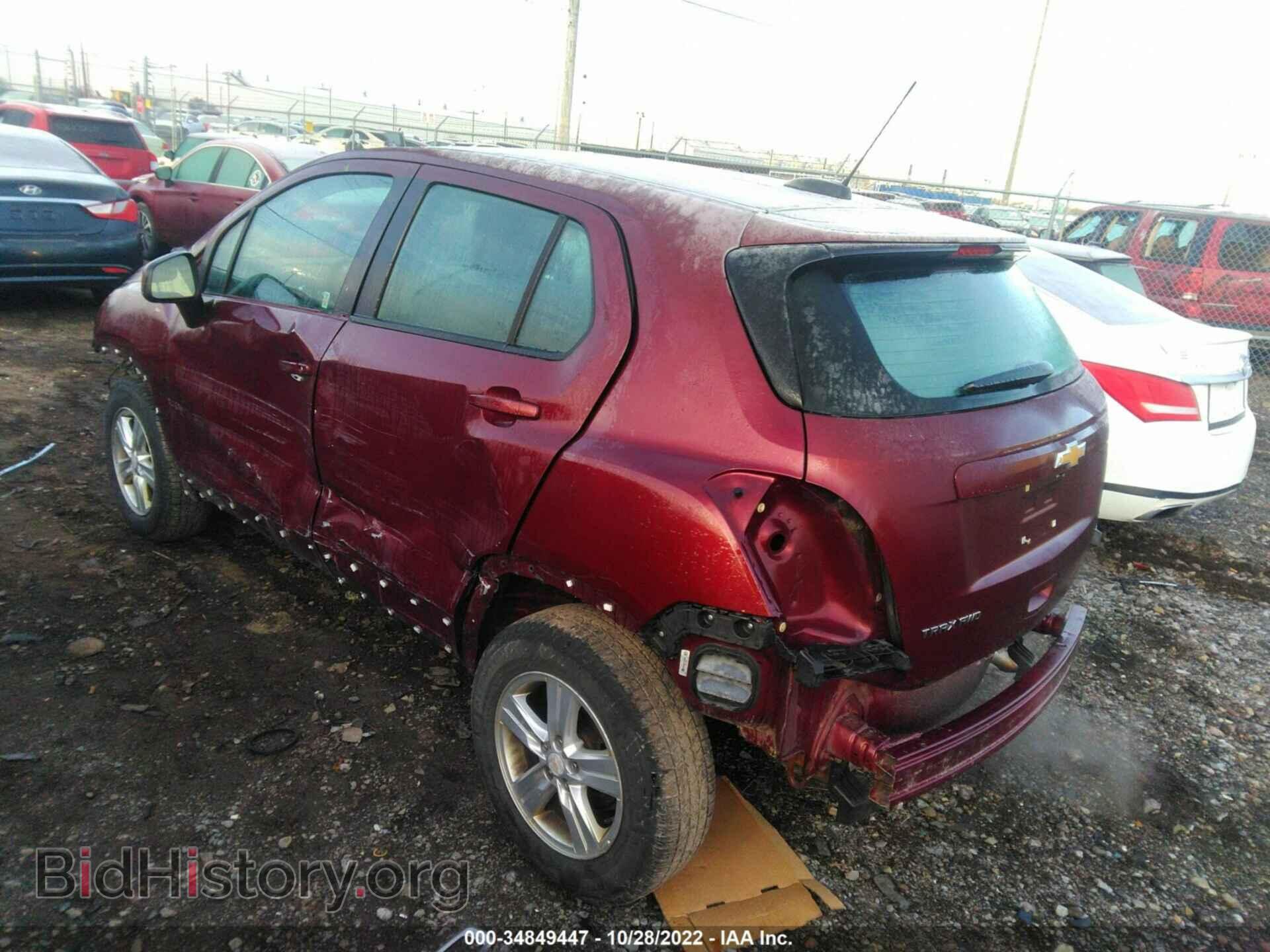 2017 CHEVROLET TRAX - VIN: 3GNCJNSB5HL225879 - Фото 3