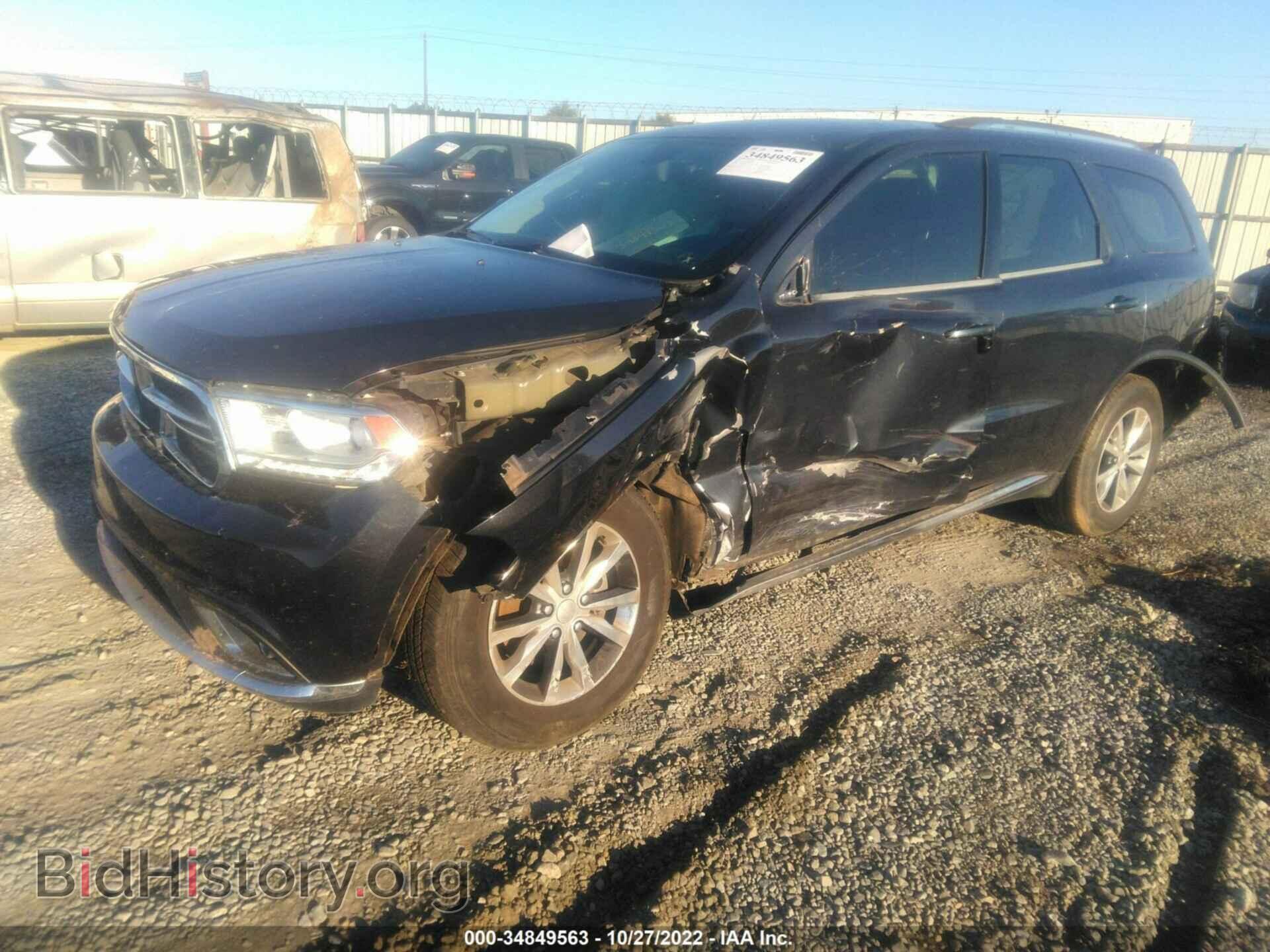 2016 DODGE DURANGO - VIN: 1C4RDHDG3GC314915 - Фото 2