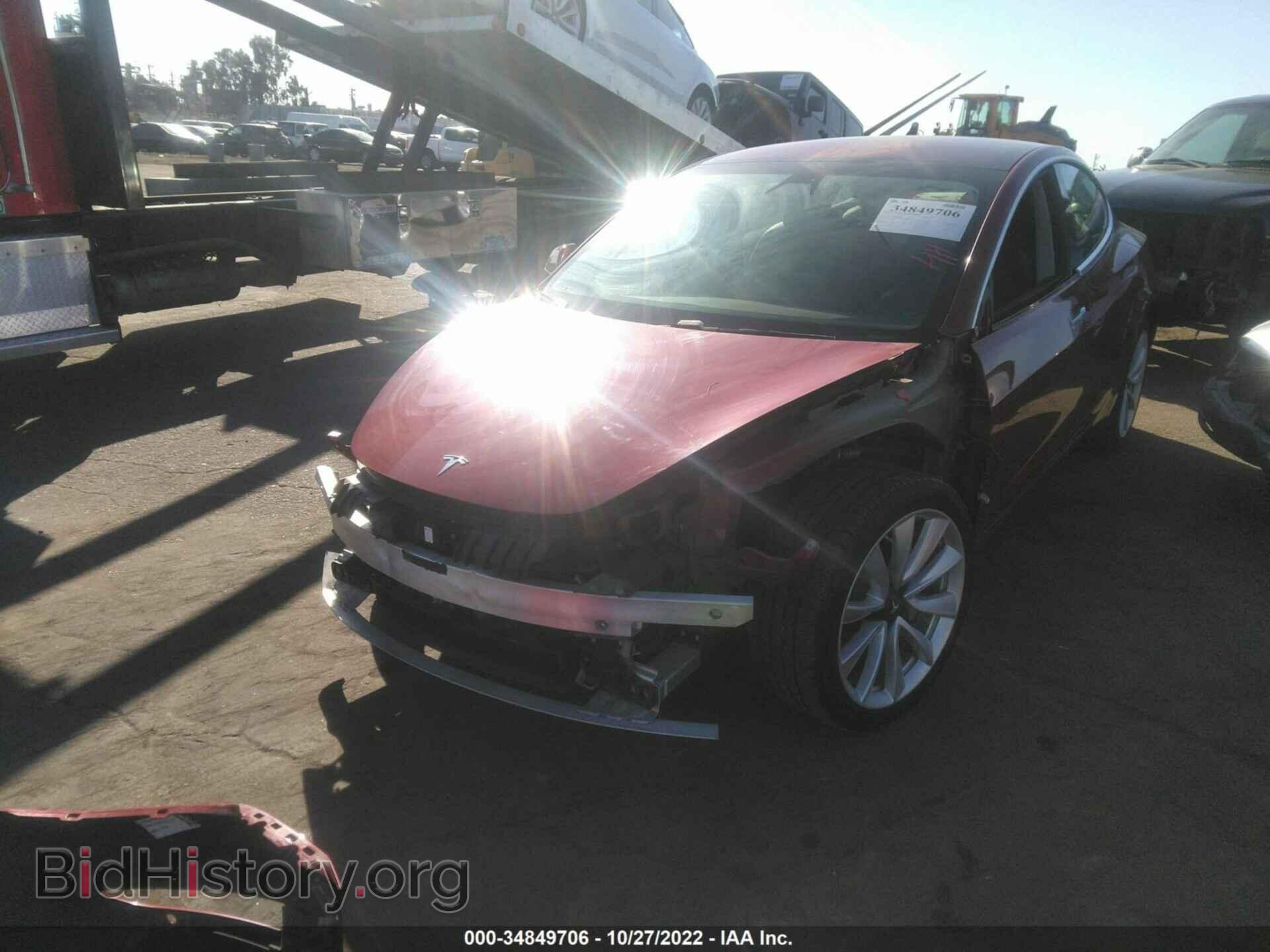 2018 TESLA MODEL 3 - VIN: 5YJ3E1EBXJF065407 - Photo 2