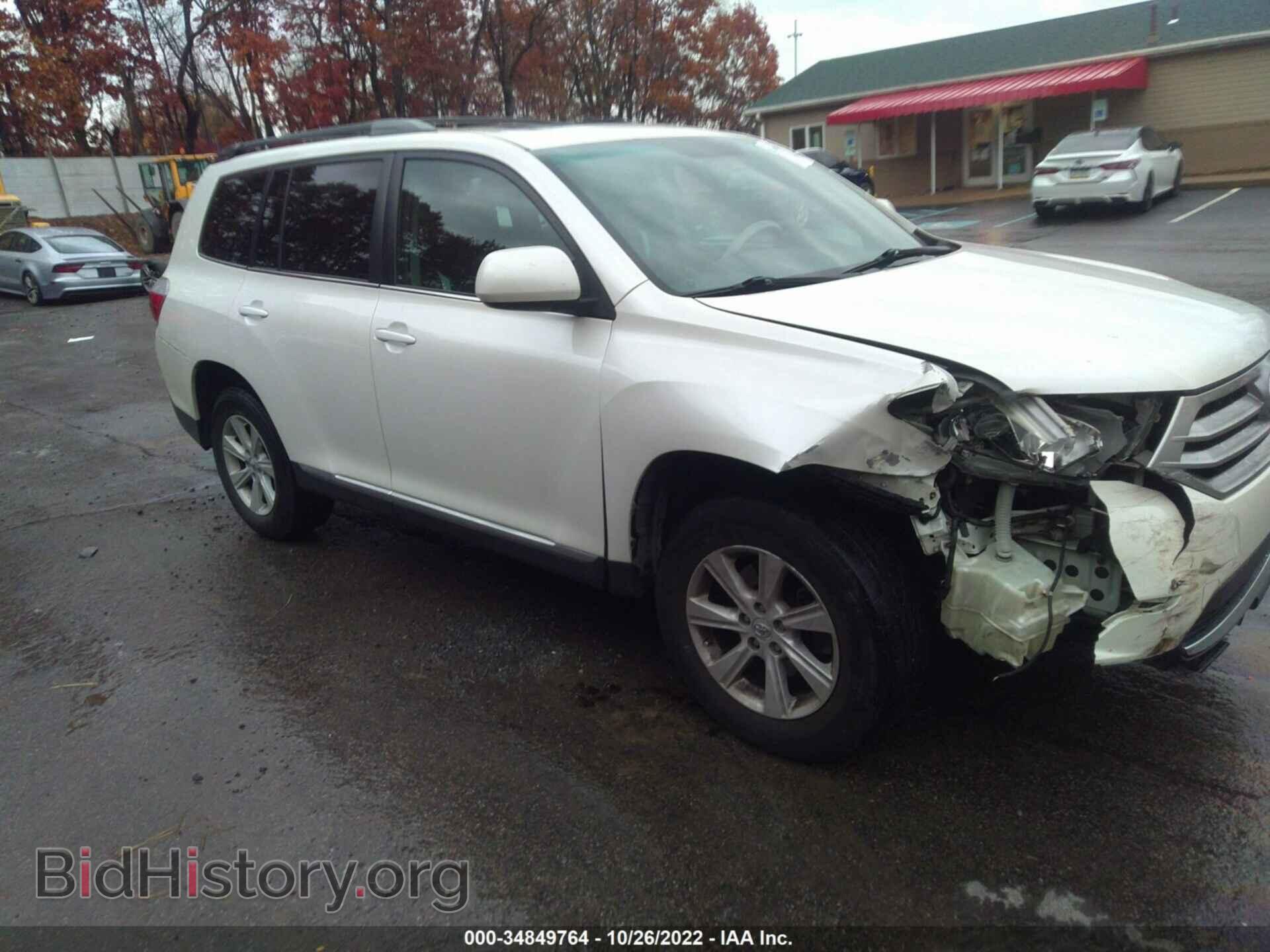 Фотография 5TDBK3EH9CS096845 - TOYOTA HIGHLANDER 2012